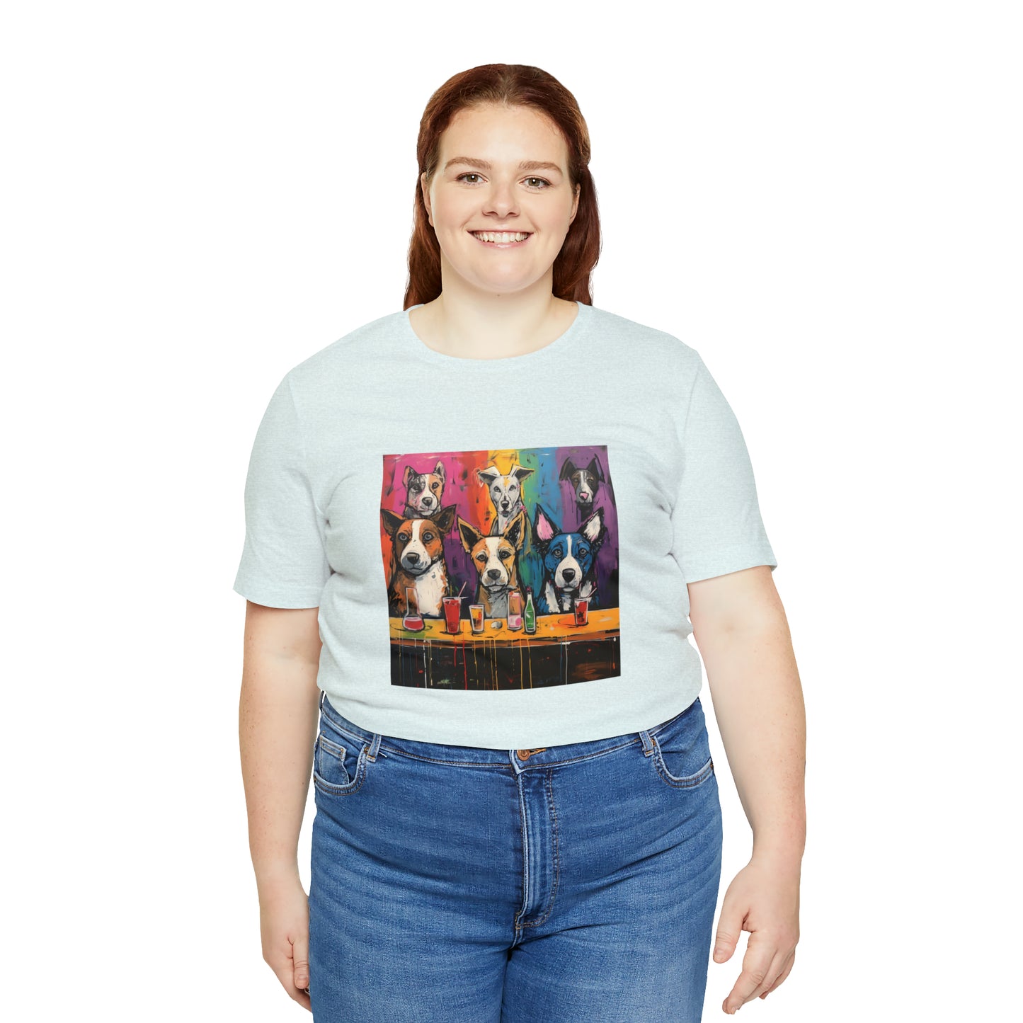 Dogs at the Bar Unisex Tee