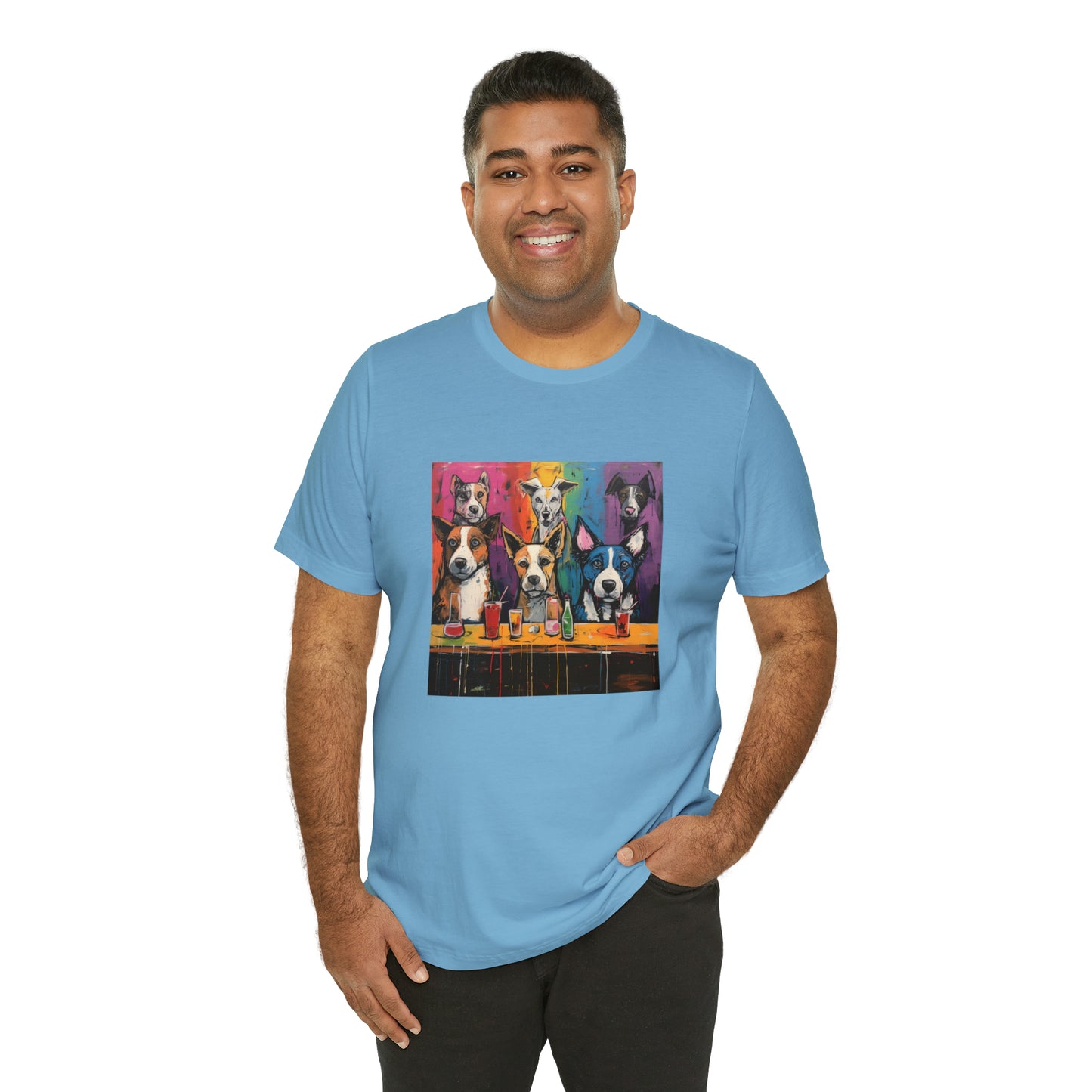 Dogs at the Bar Unisex Tee
