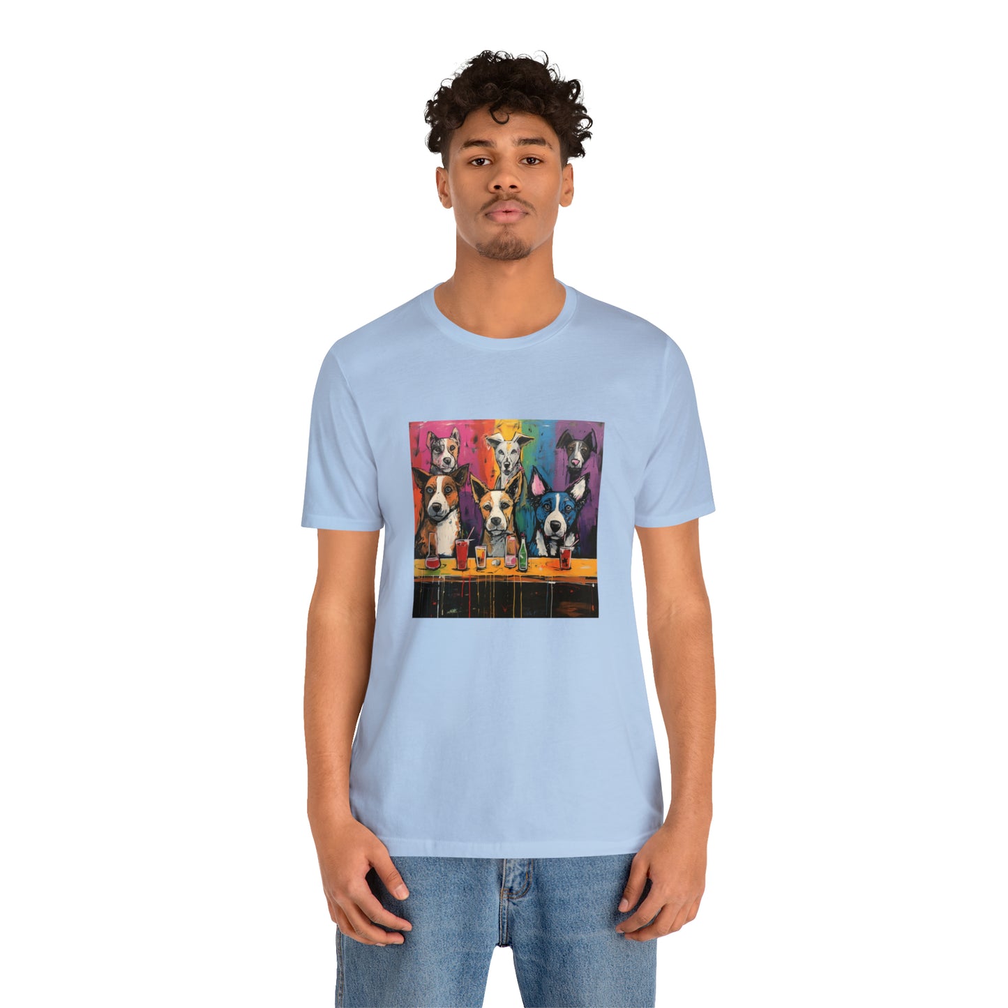 Dogs at the Bar Unisex Tee
