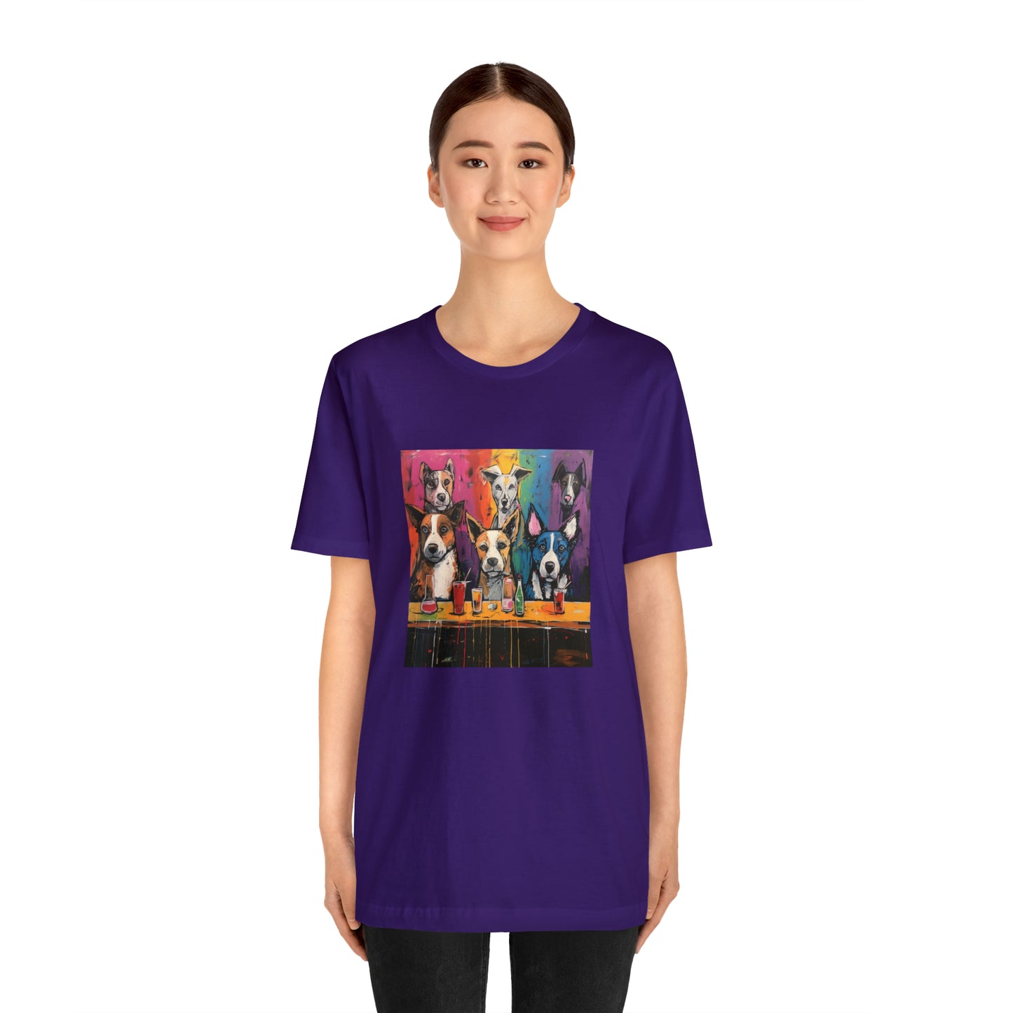 Dogs at the Bar Unisex Tee