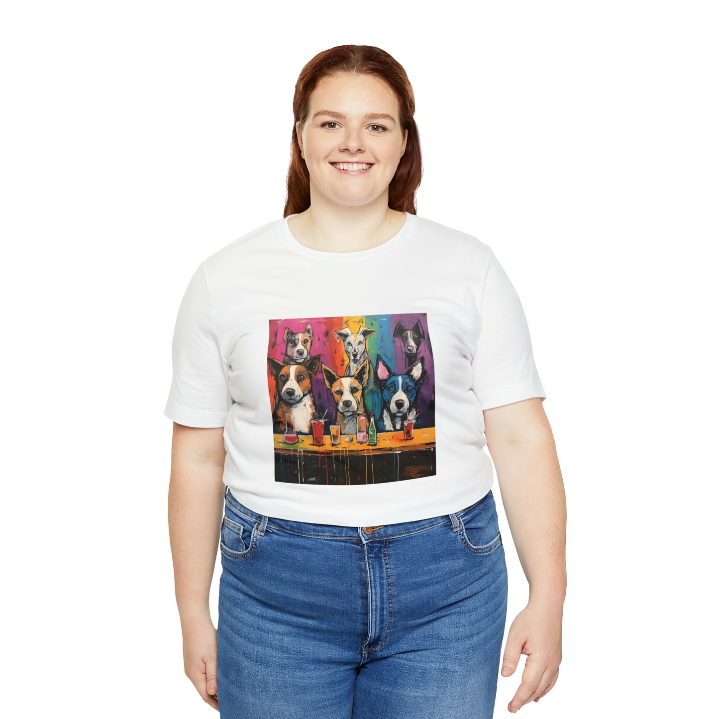 Dogs at the Bar Unisex Tee