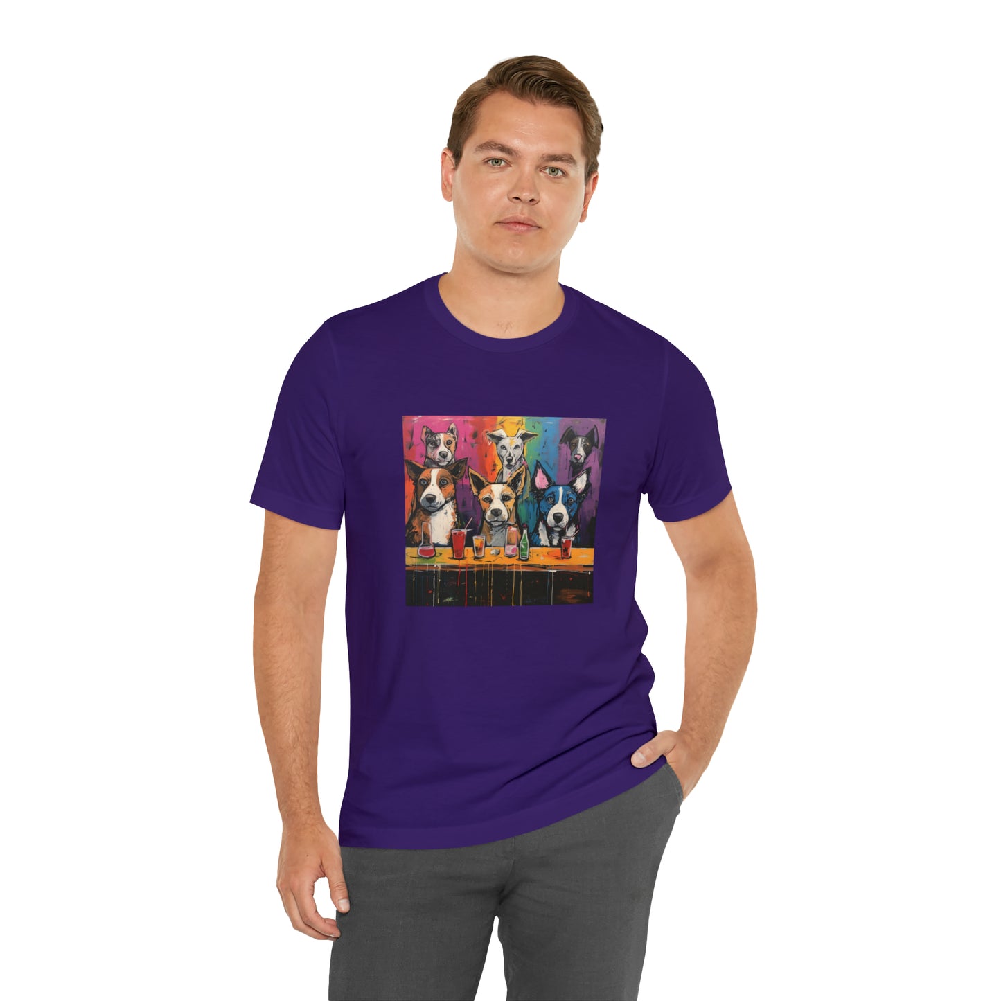 Dogs at the Bar Unisex Tee
