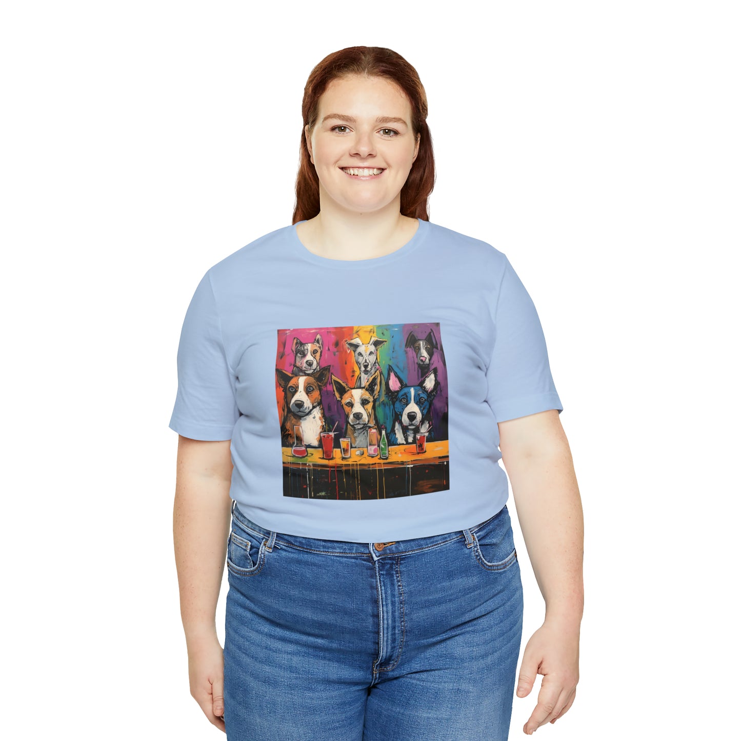 Dogs at the Bar Unisex Tee