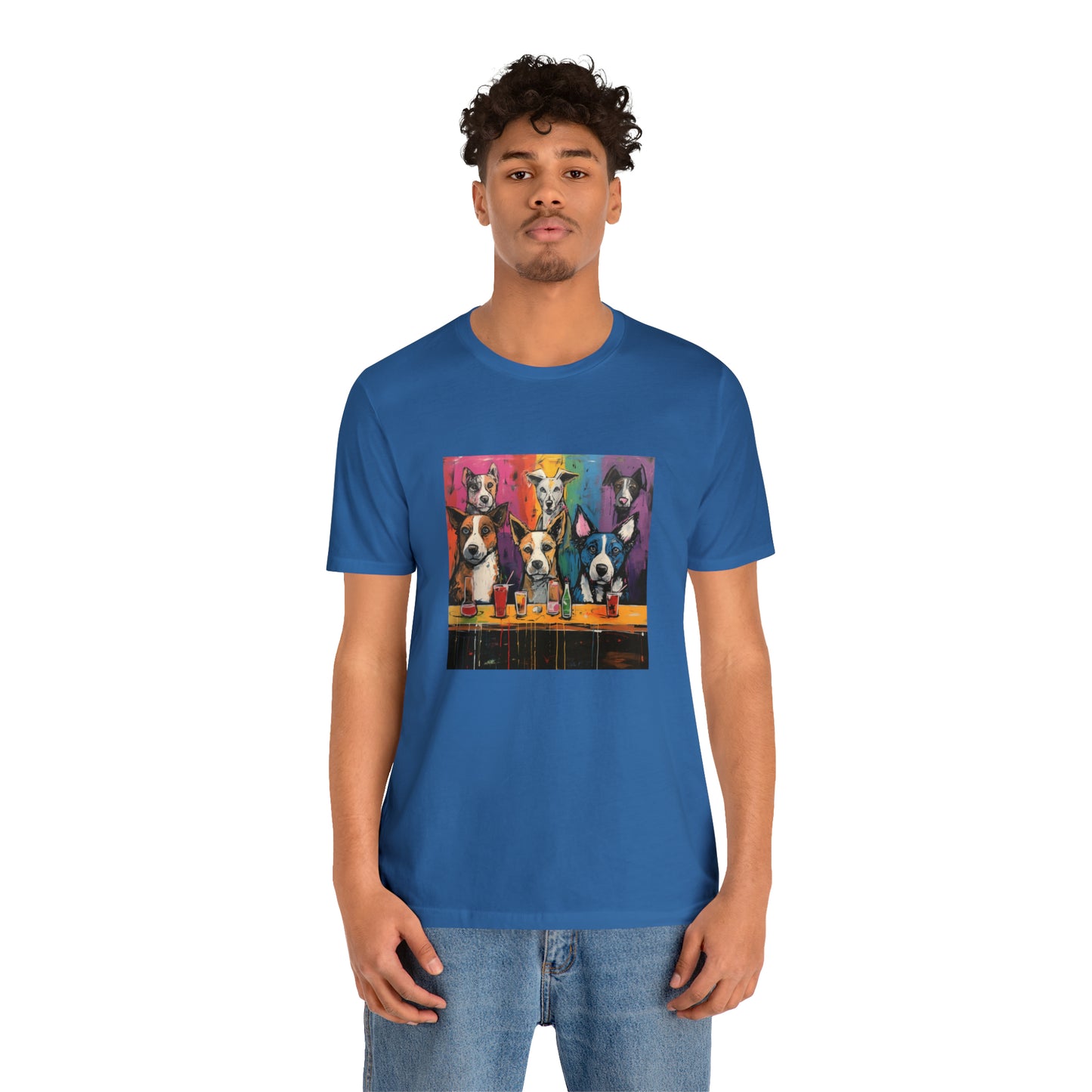 Dogs at the Bar Unisex Tee