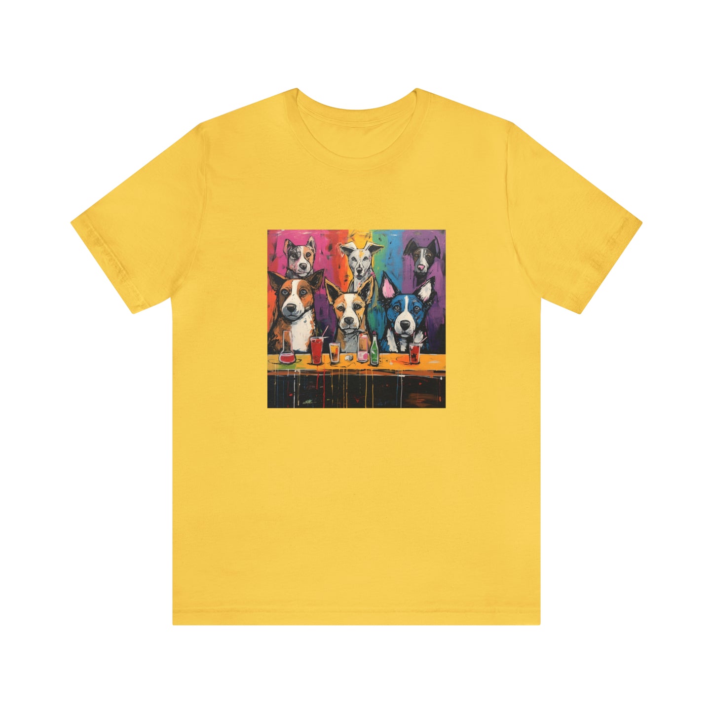 Dogs at the Bar Unisex Tee