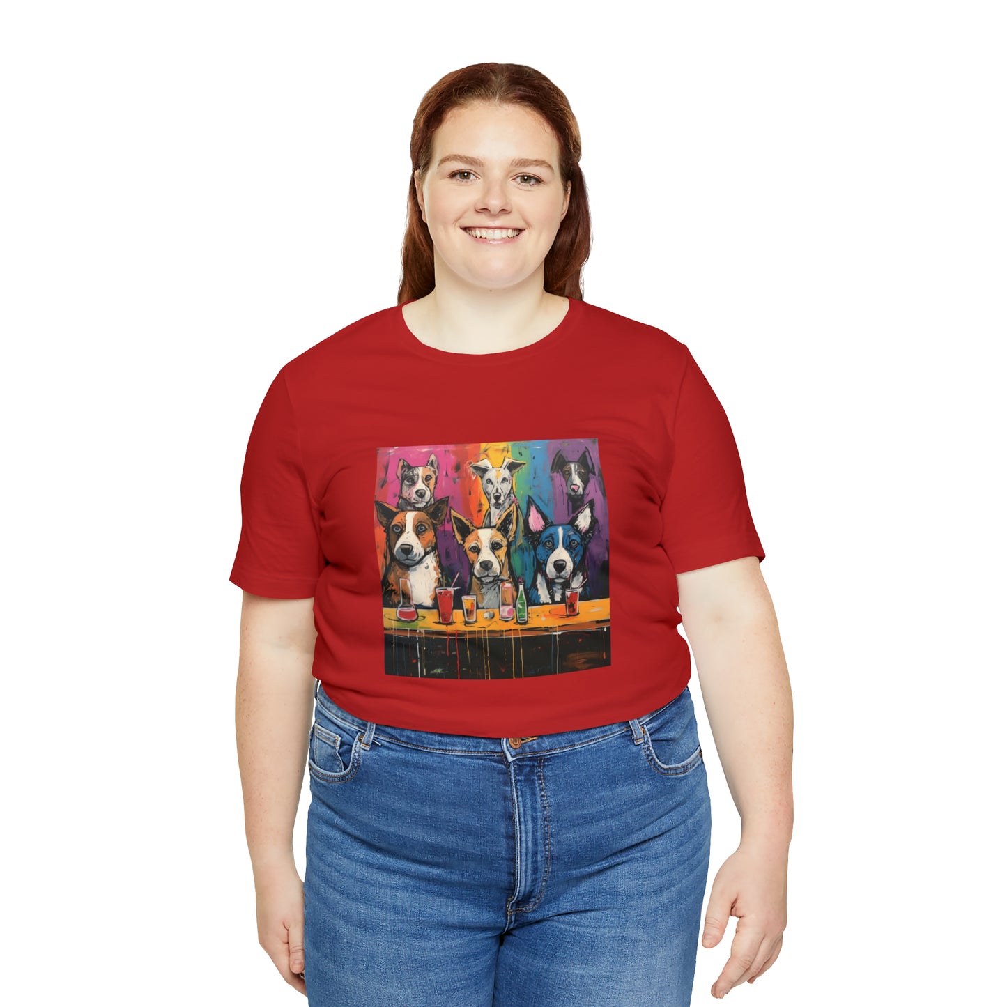 Dogs at the Bar Unisex Tee