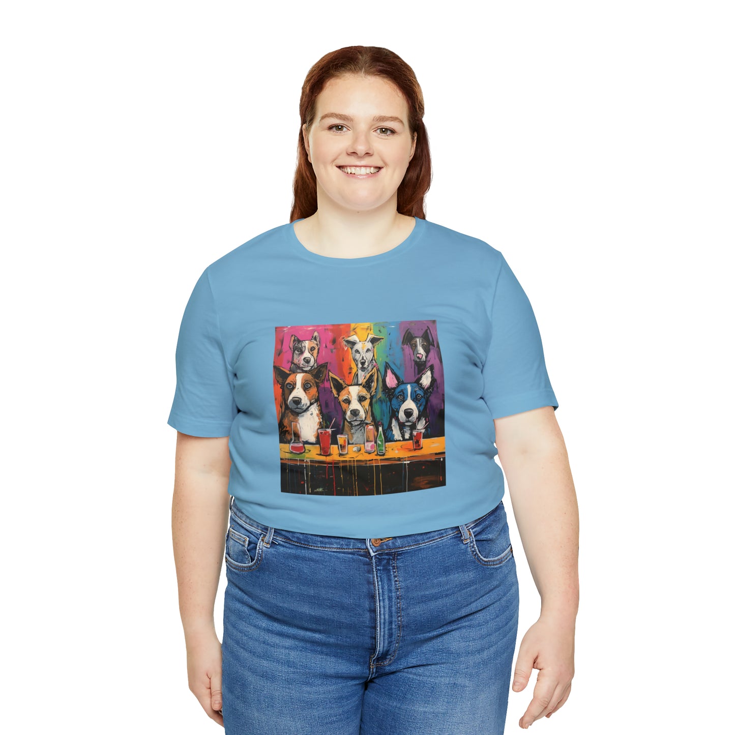 Dogs at the Bar Unisex Tee
