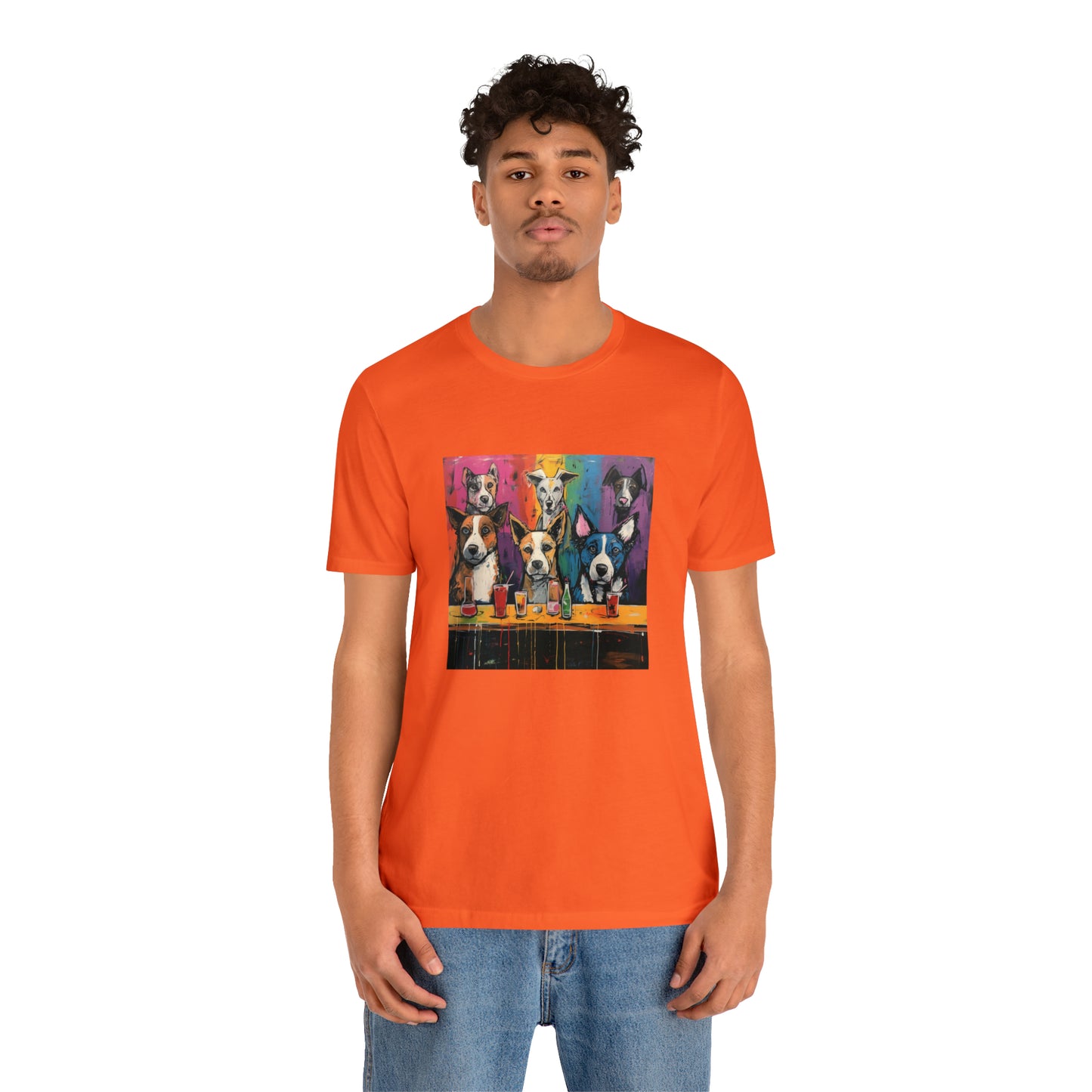 Dogs at the Bar Unisex Tee