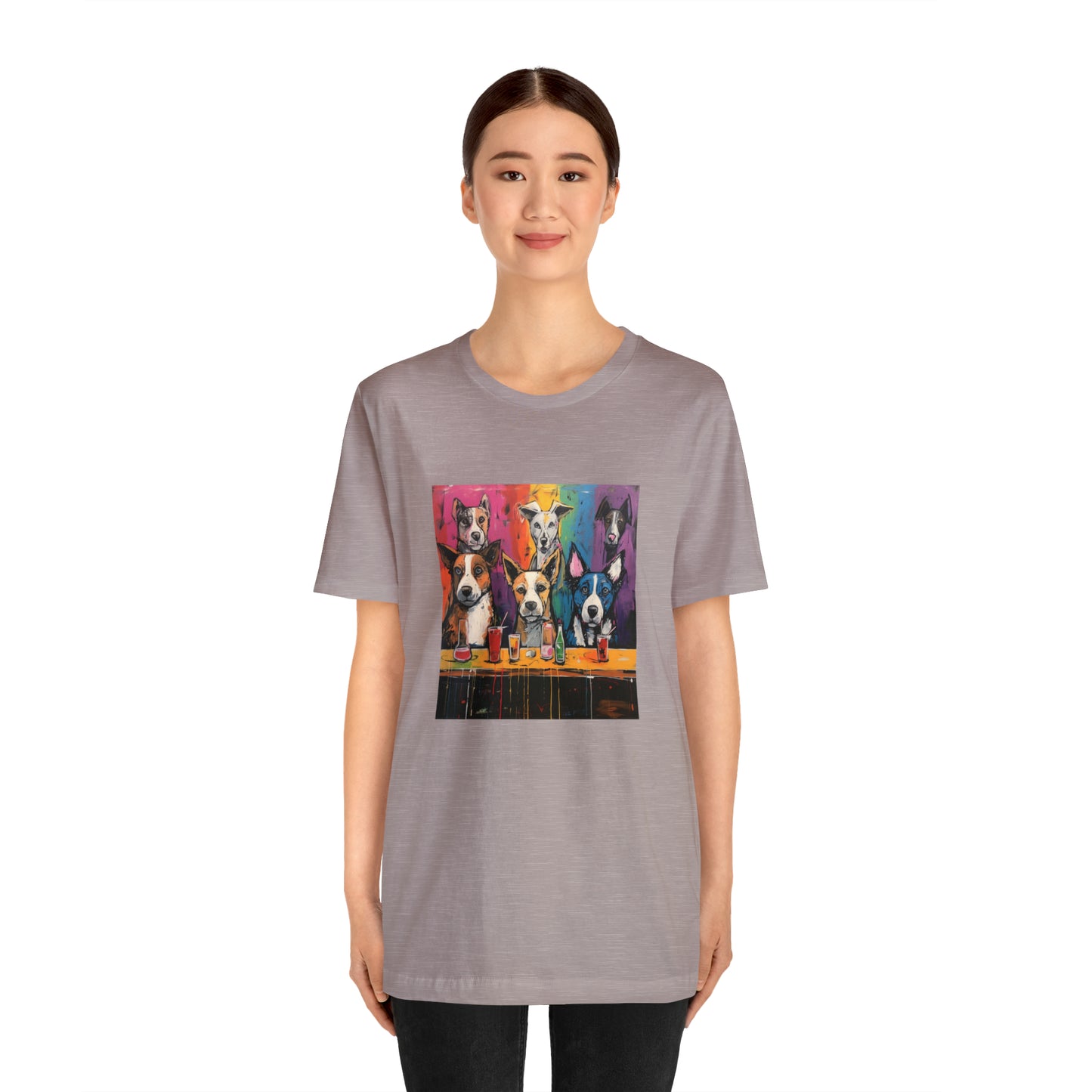 Dogs at the Bar Unisex Tee