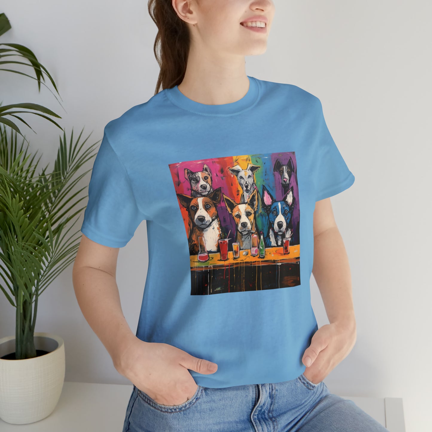 Dogs at the Bar Unisex Tee