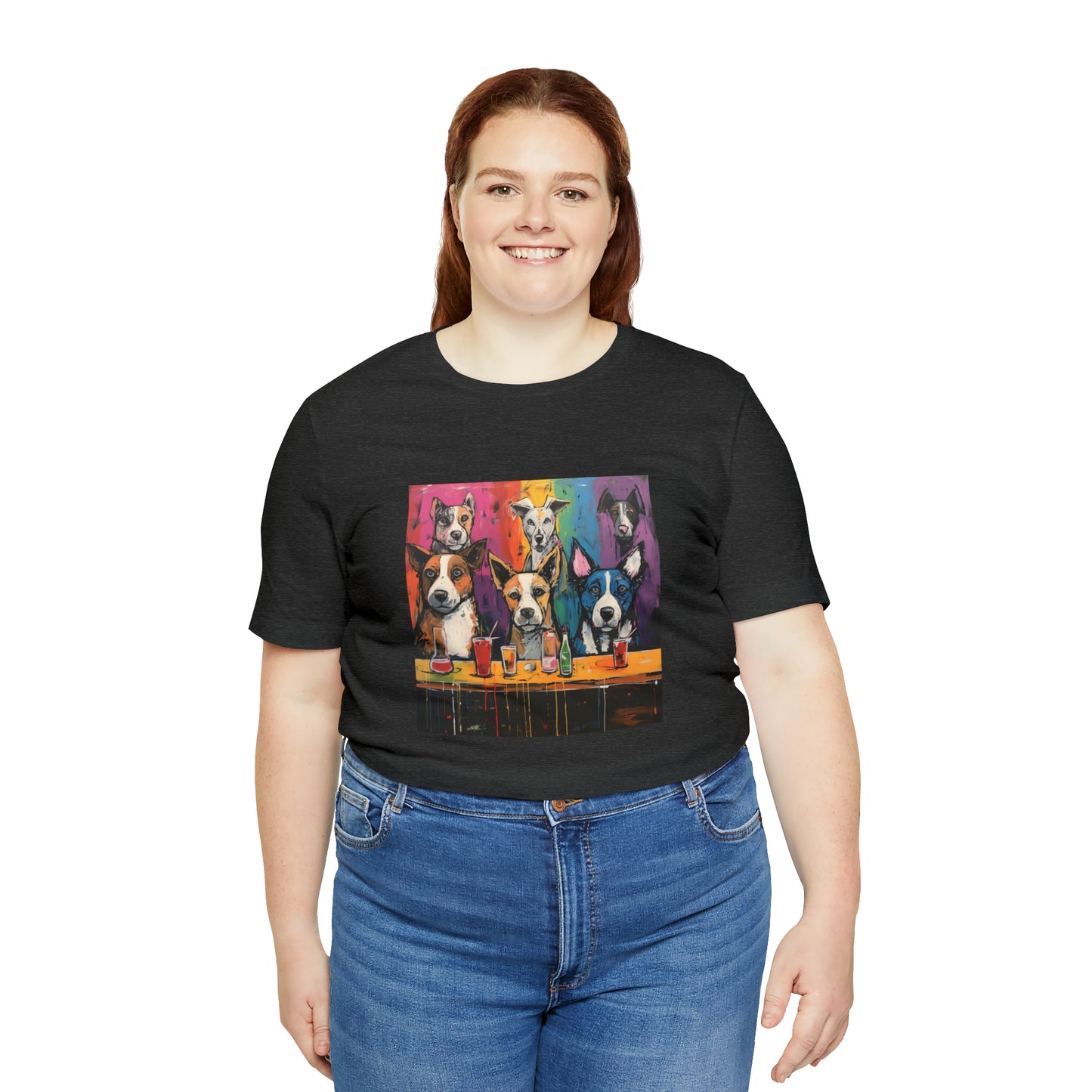 Dogs at the Bar Unisex Tee
