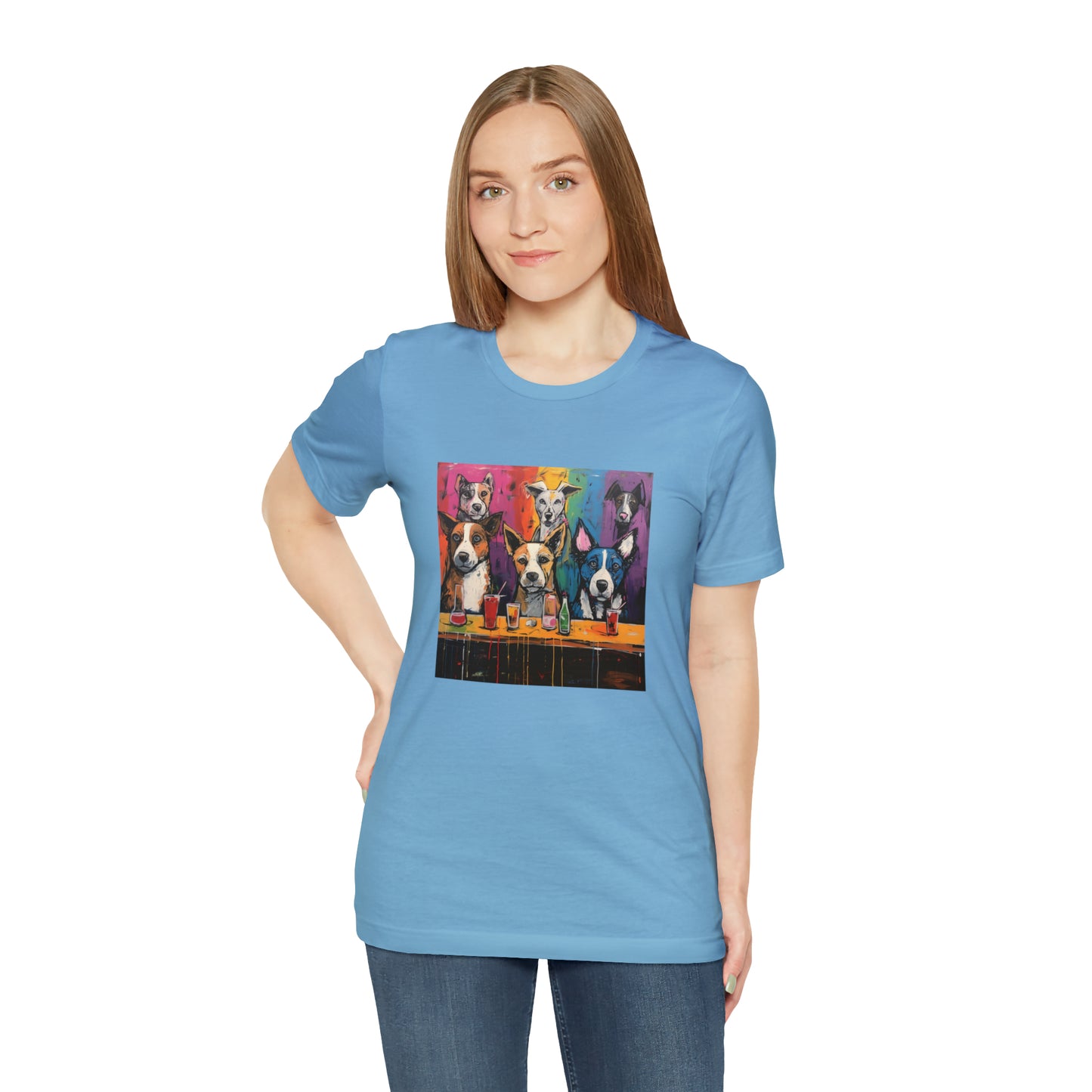Dogs at the Bar Unisex Tee