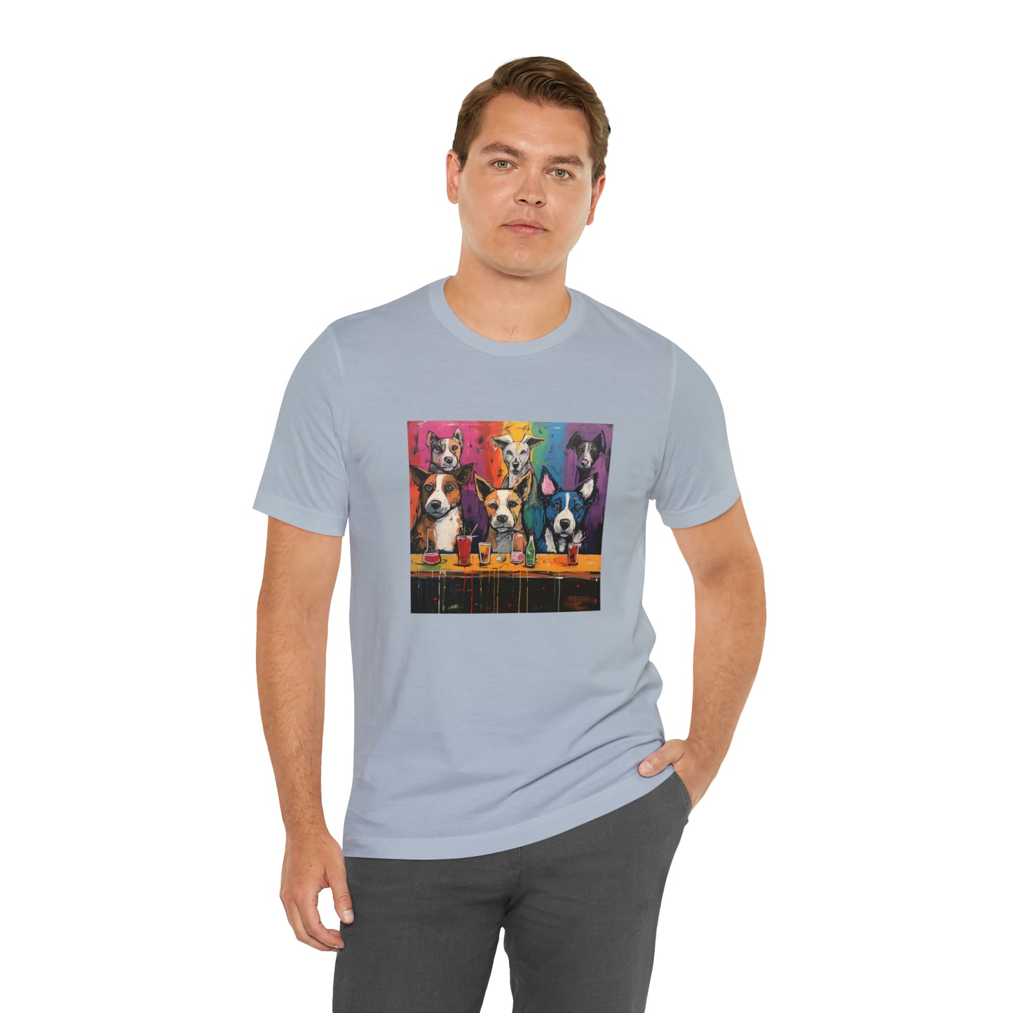 Dogs at the Bar Unisex Tee
