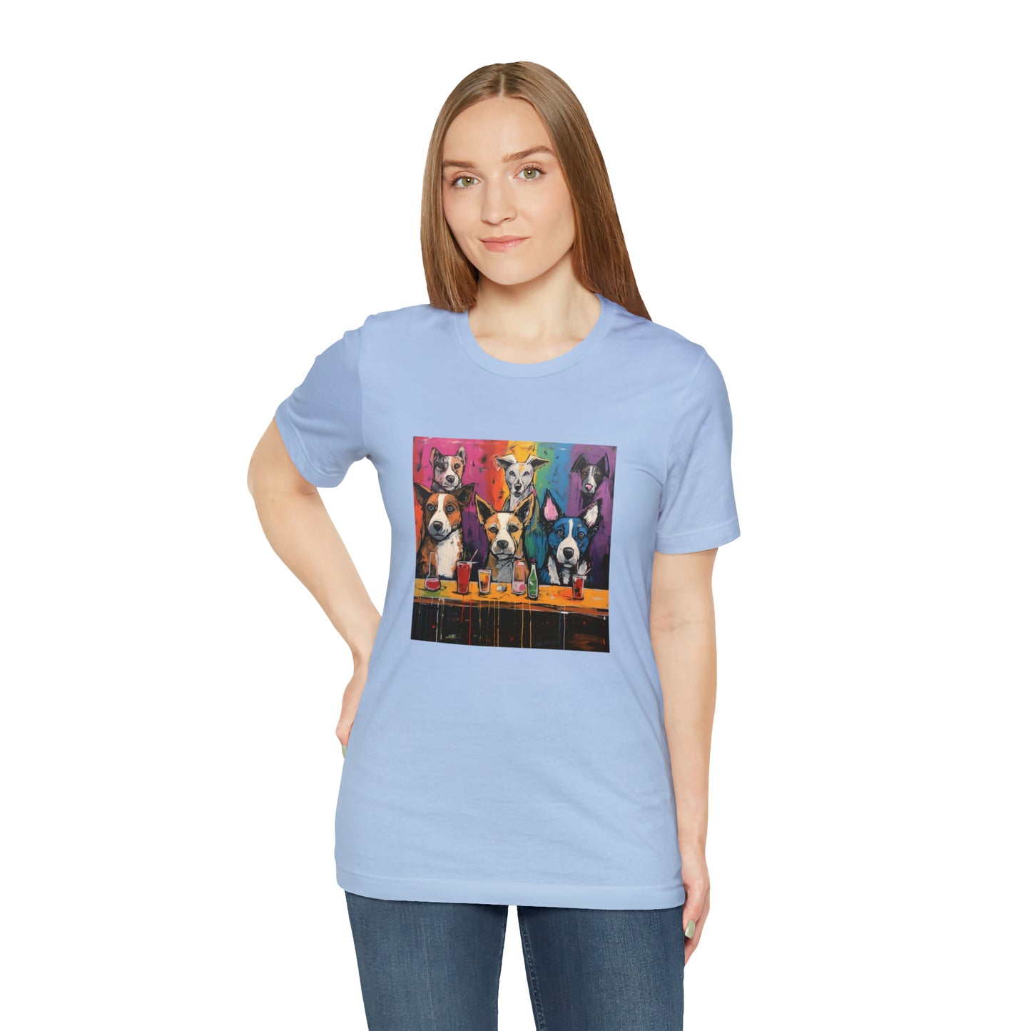 Dogs at the Bar Unisex Tee