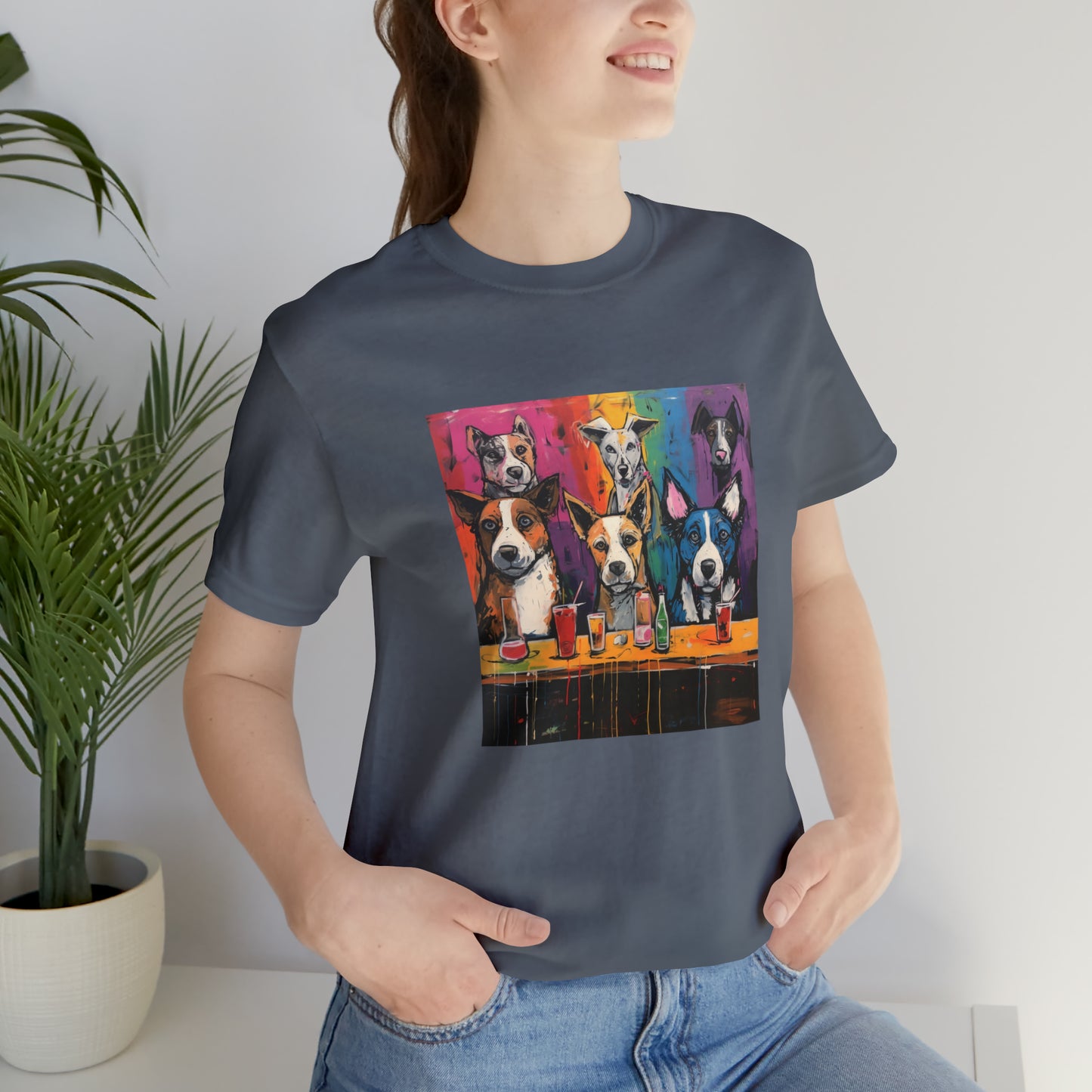 Dogs at the Bar Unisex Tee