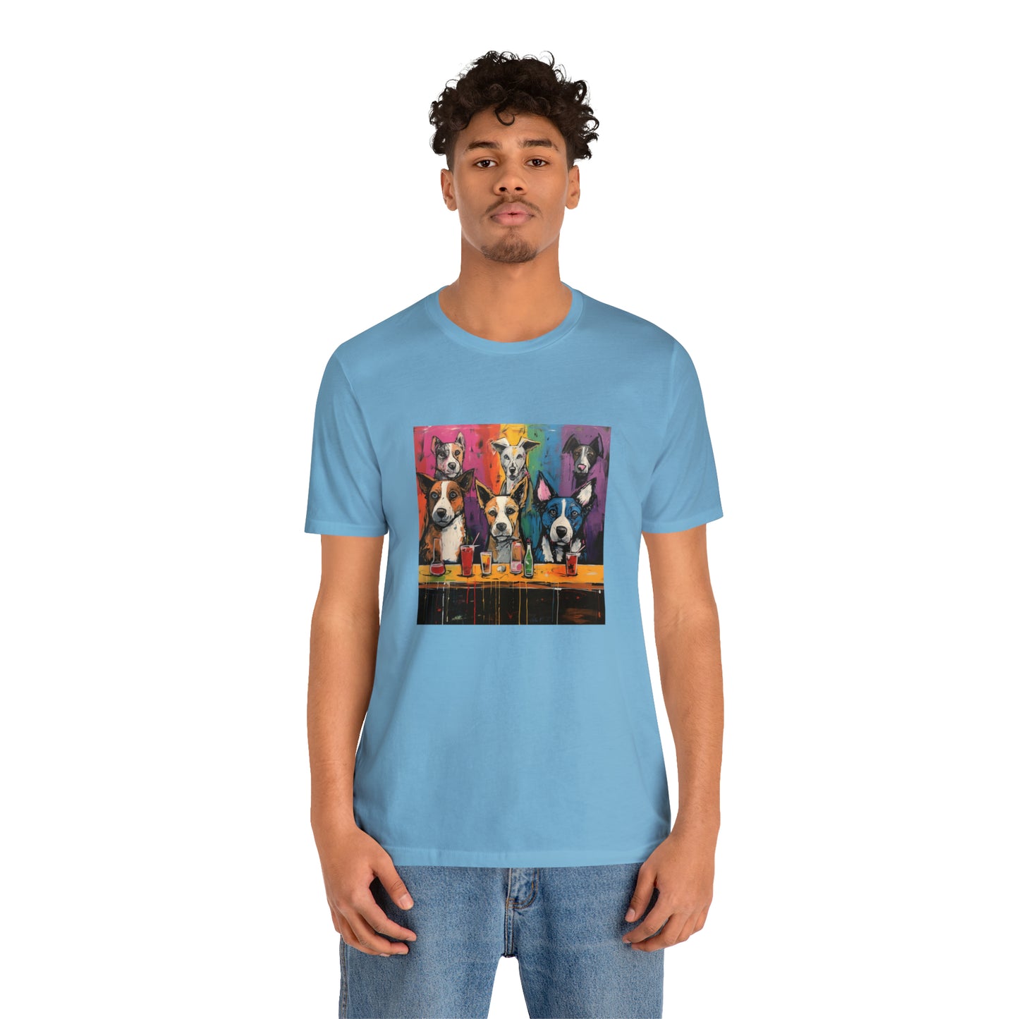 Dogs at the Bar Unisex Tee