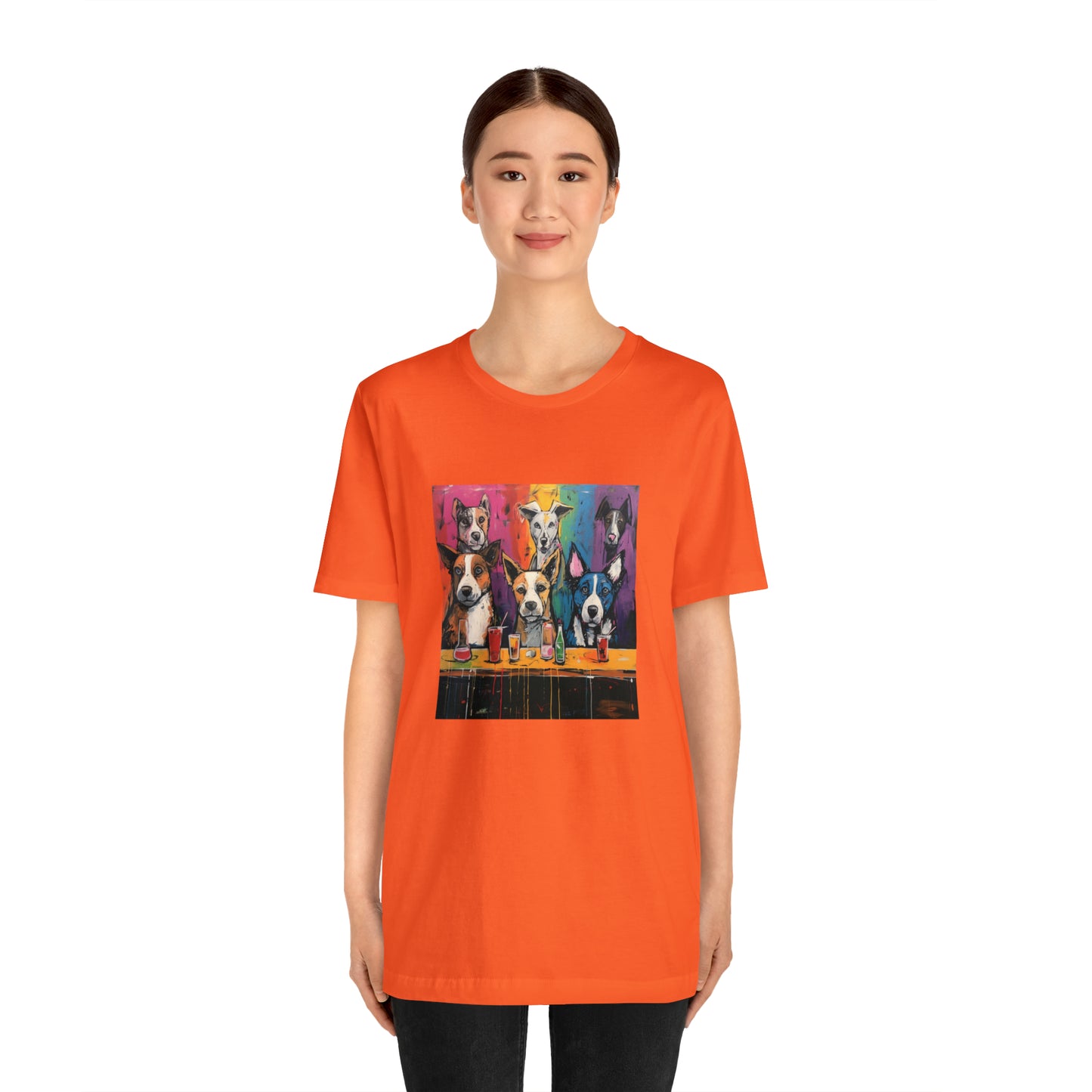 Dogs at the Bar Unisex Tee