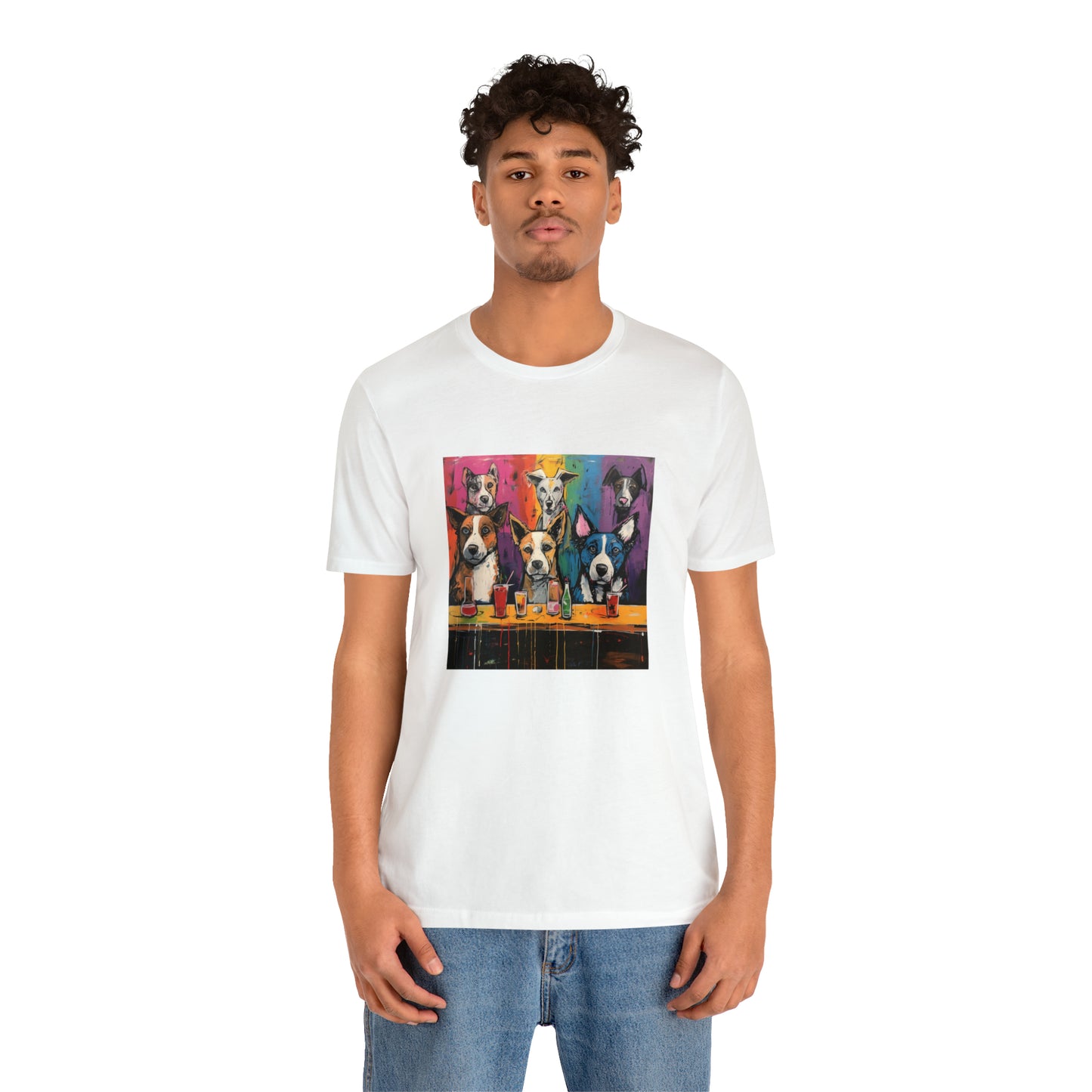 Dogs at the Bar Unisex Tee