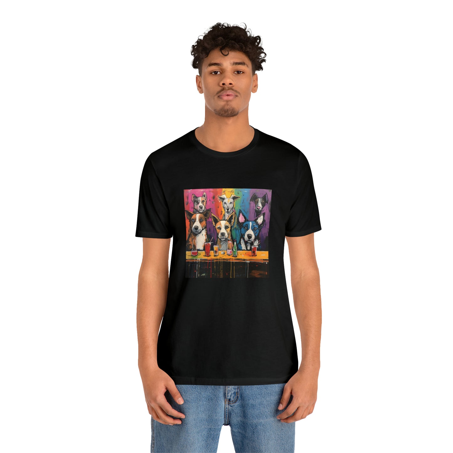 Dogs at the Bar Unisex Tee