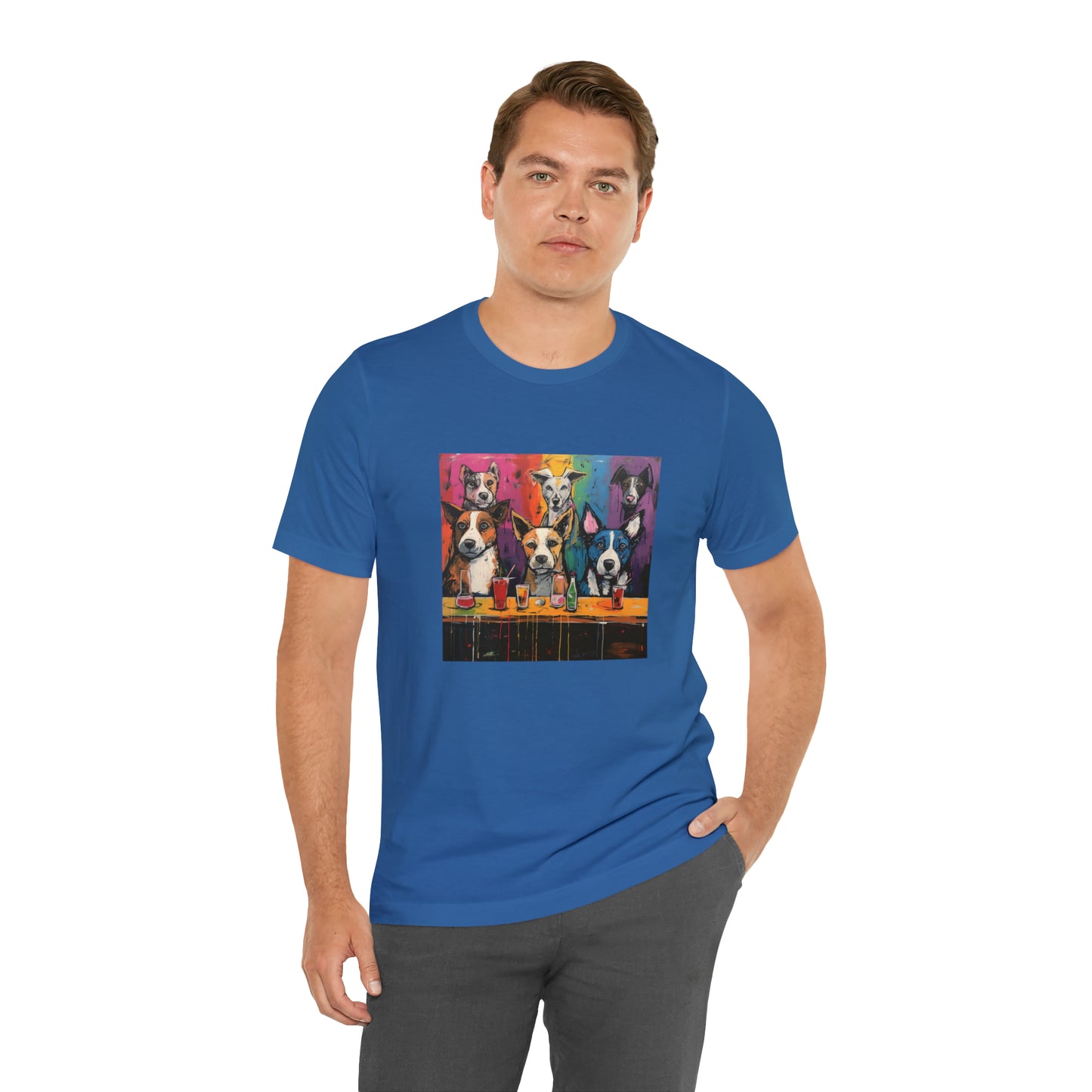 Dogs at the Bar Unisex Tee