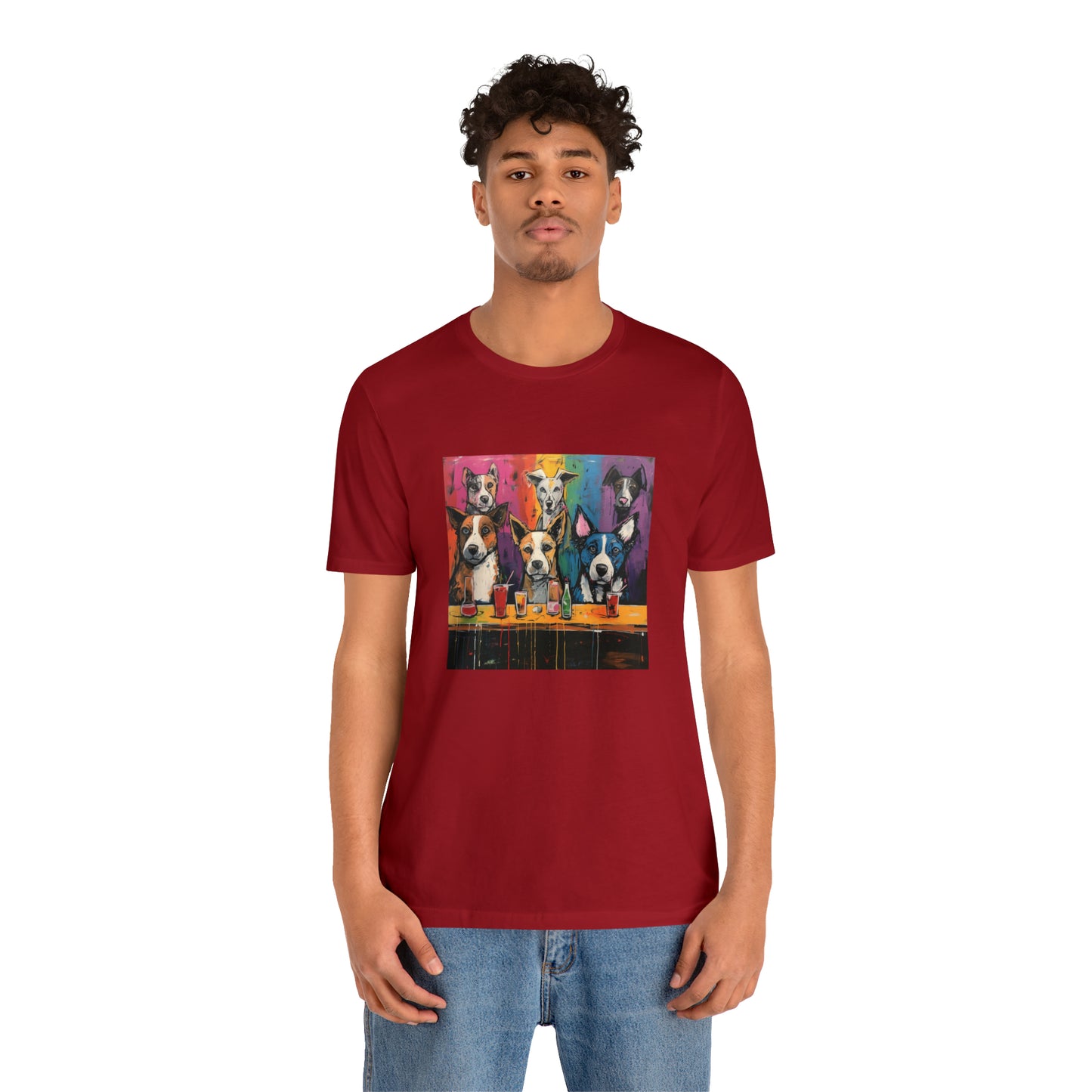 Dogs at the Bar Unisex Tee