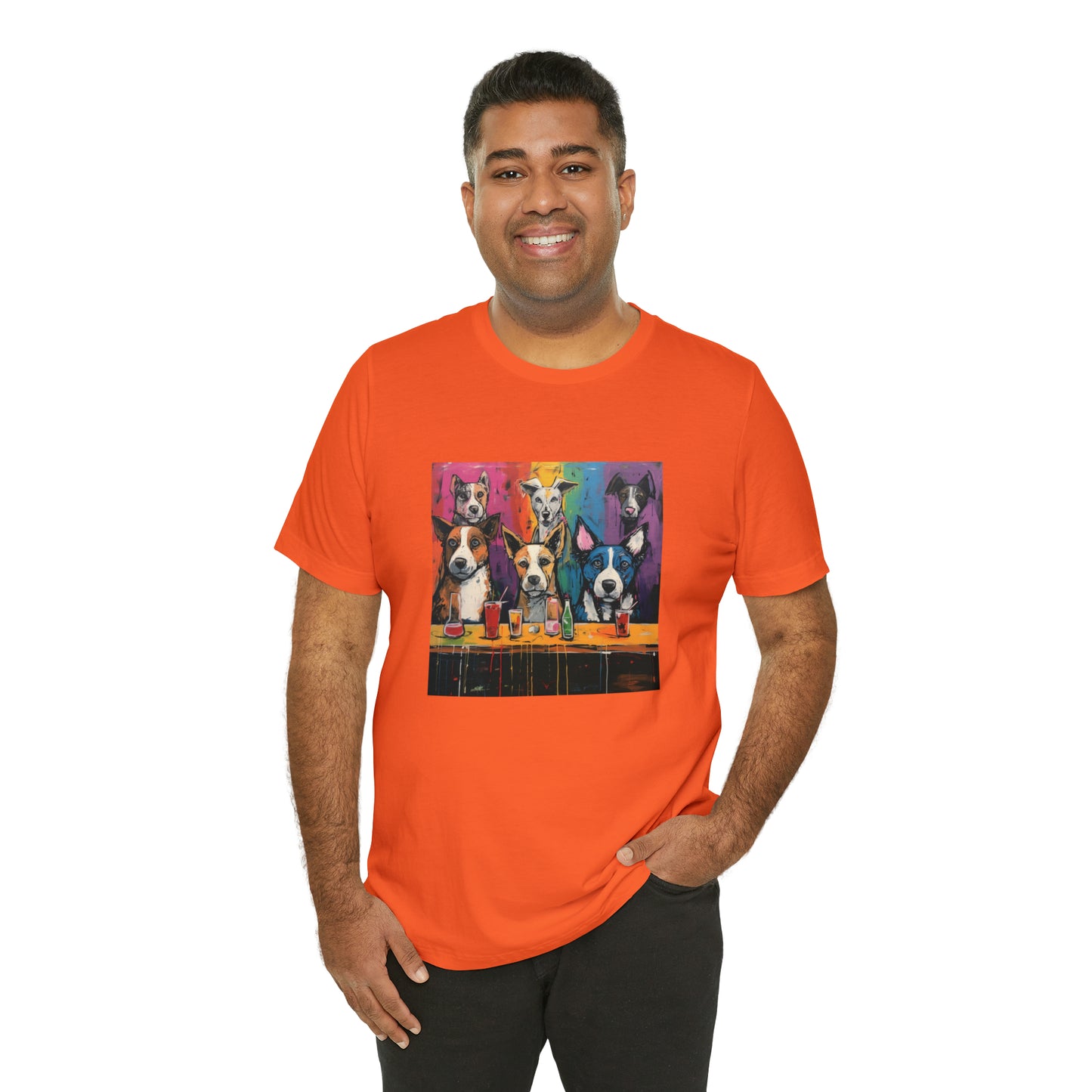 Dogs at the Bar Unisex Tee