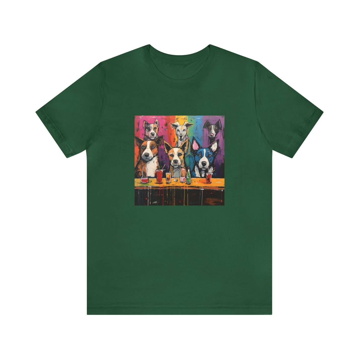 Dogs at the Bar Unisex Tee