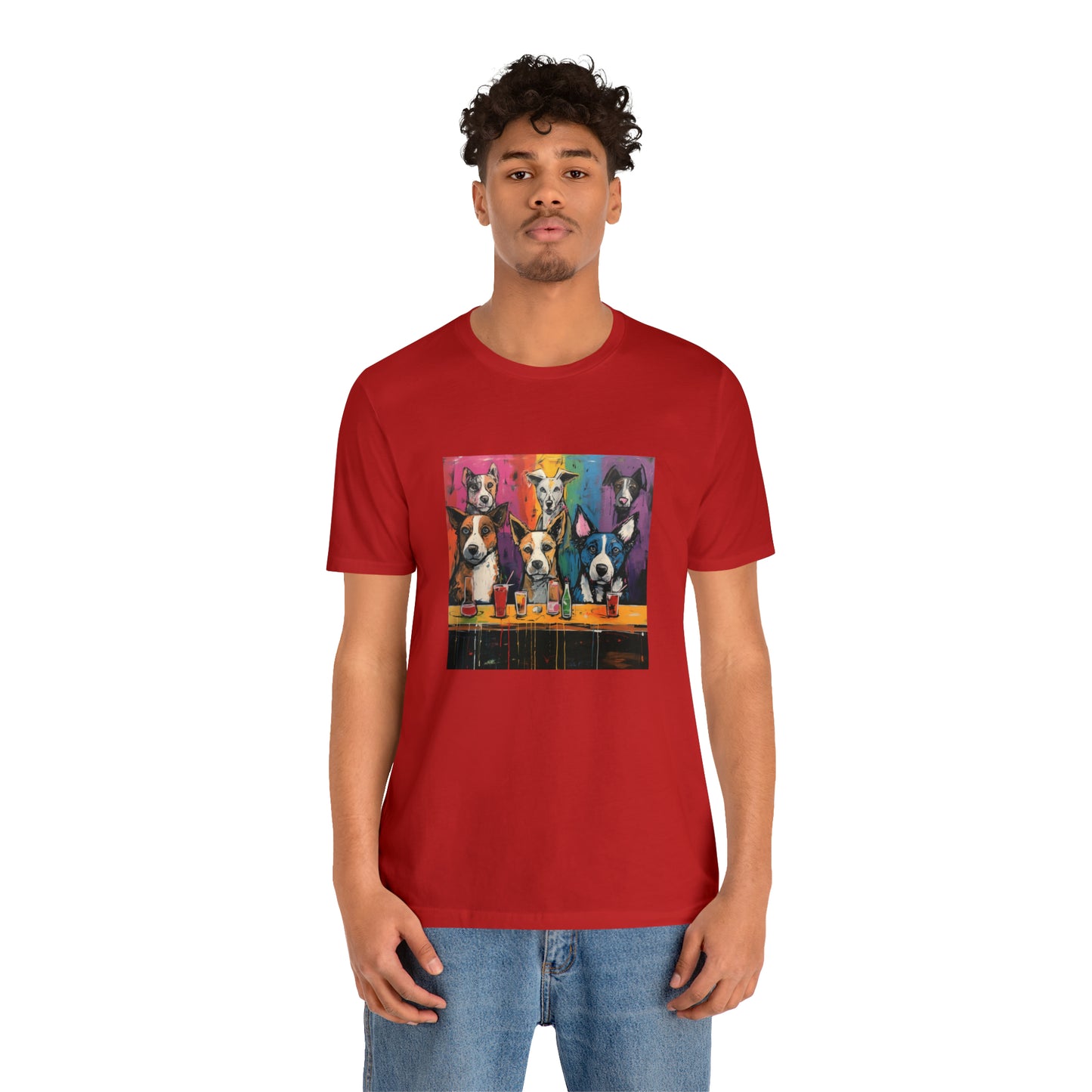 Dogs at the Bar Unisex Tee