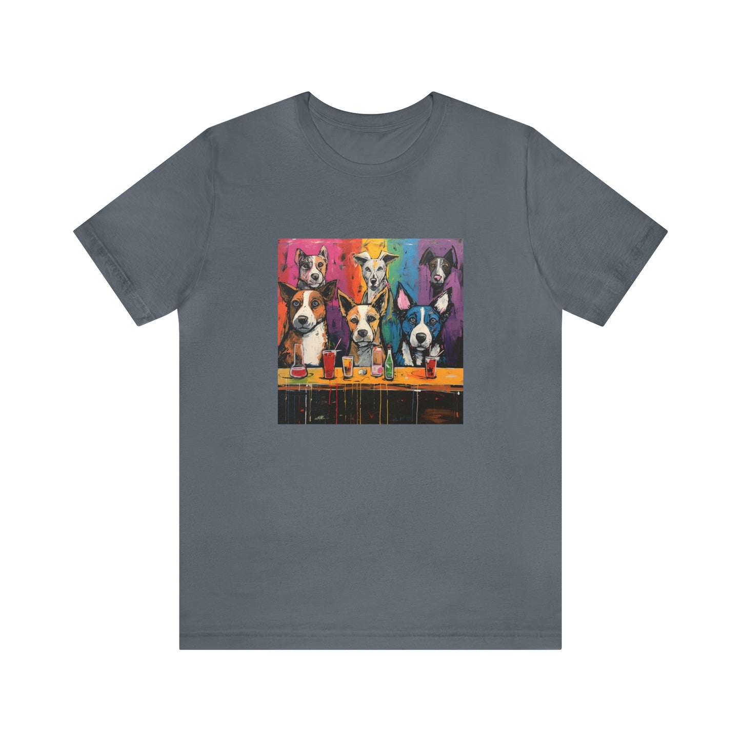 Dogs at the Bar Unisex Tee