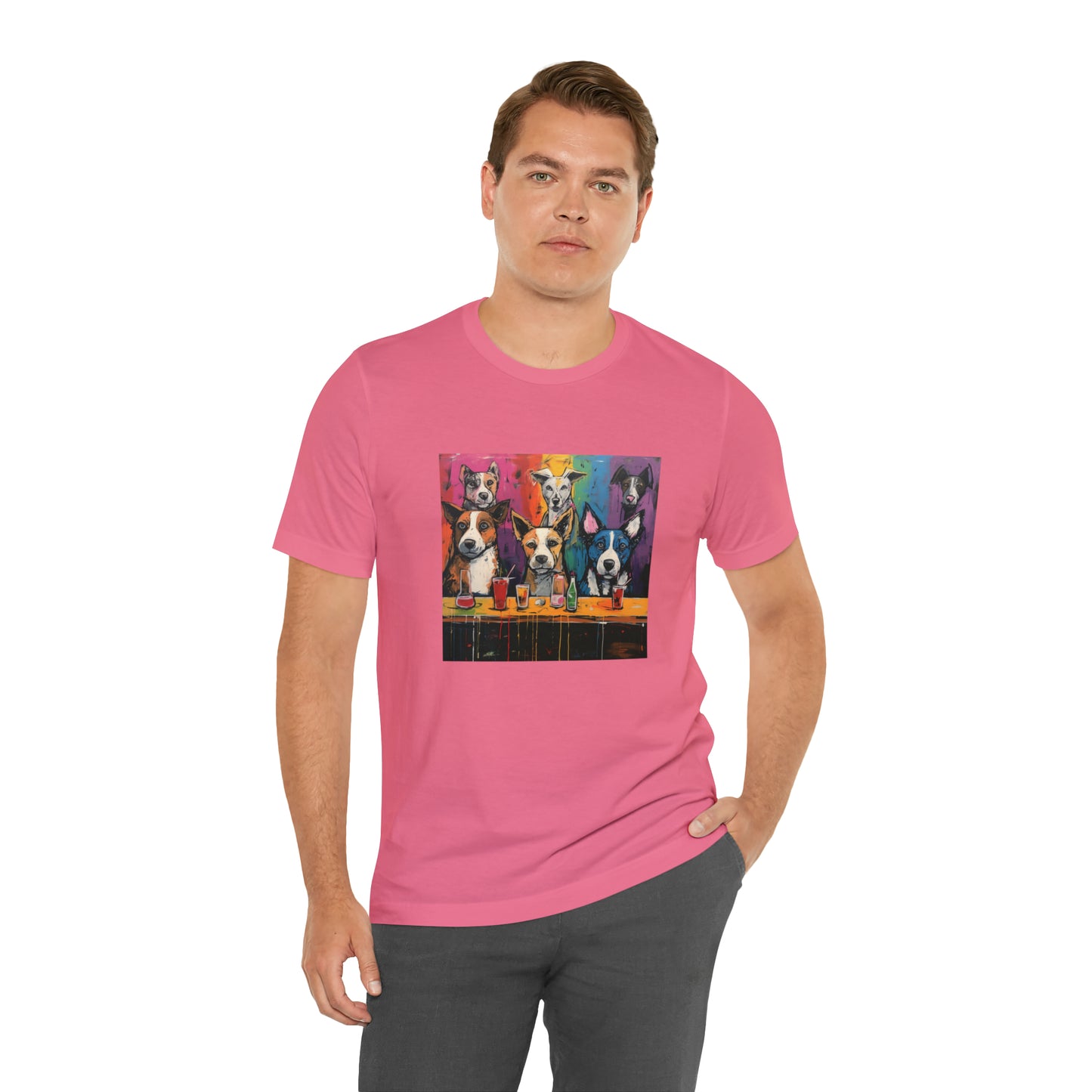 Dogs at the Bar Unisex Tee