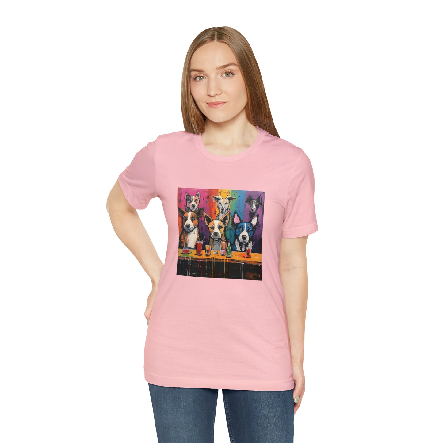 Dogs at the Bar Unisex Tee