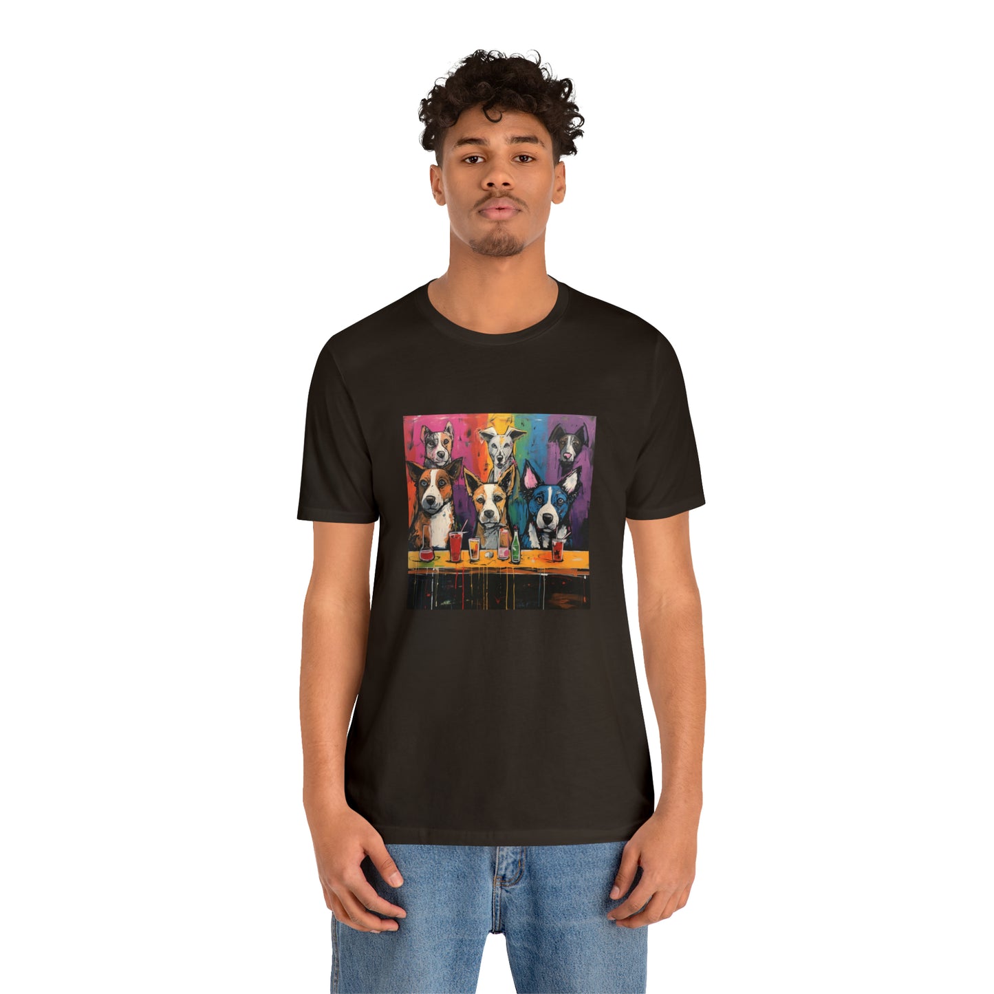 Dogs at the Bar Unisex Tee