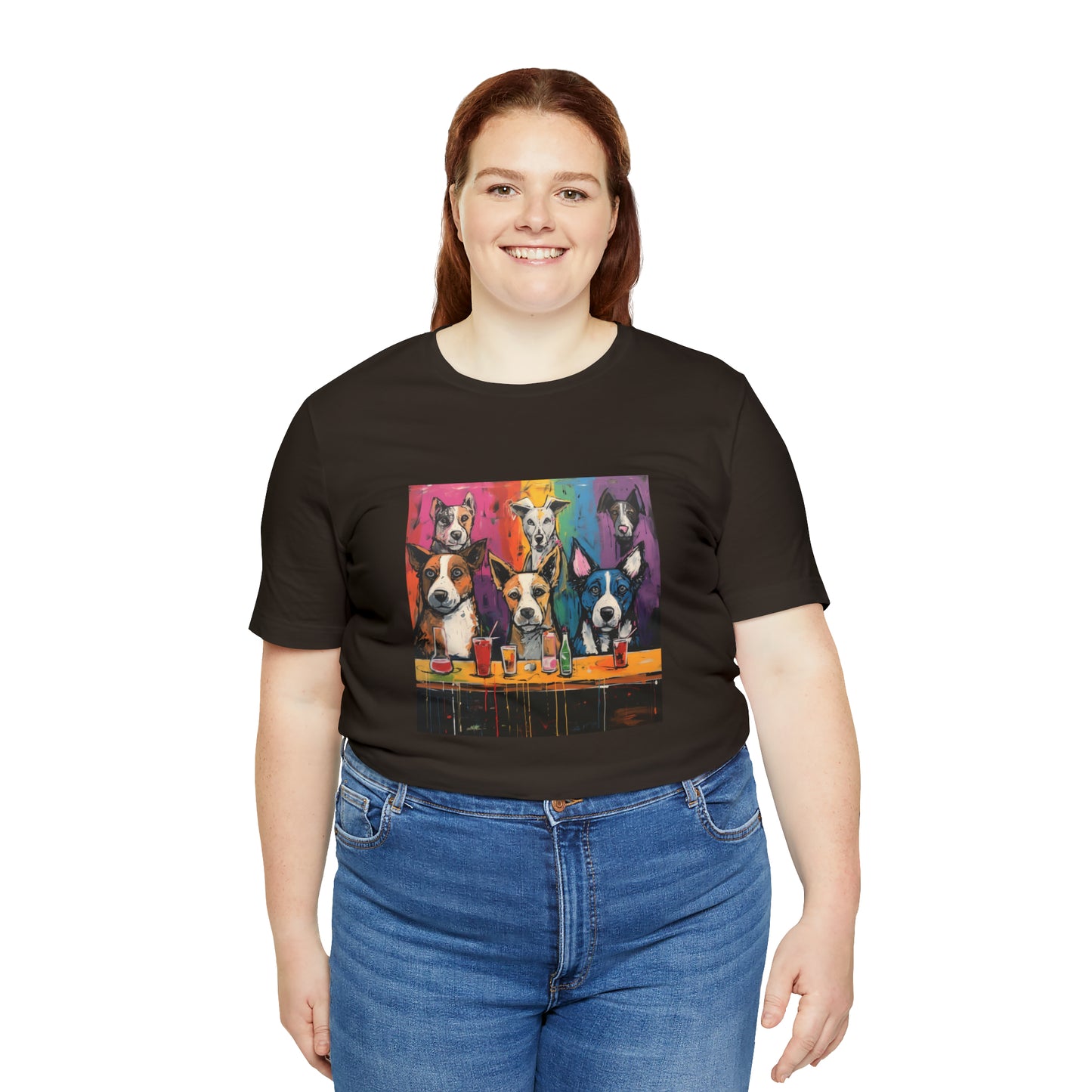 Dogs at the Bar Unisex Tee