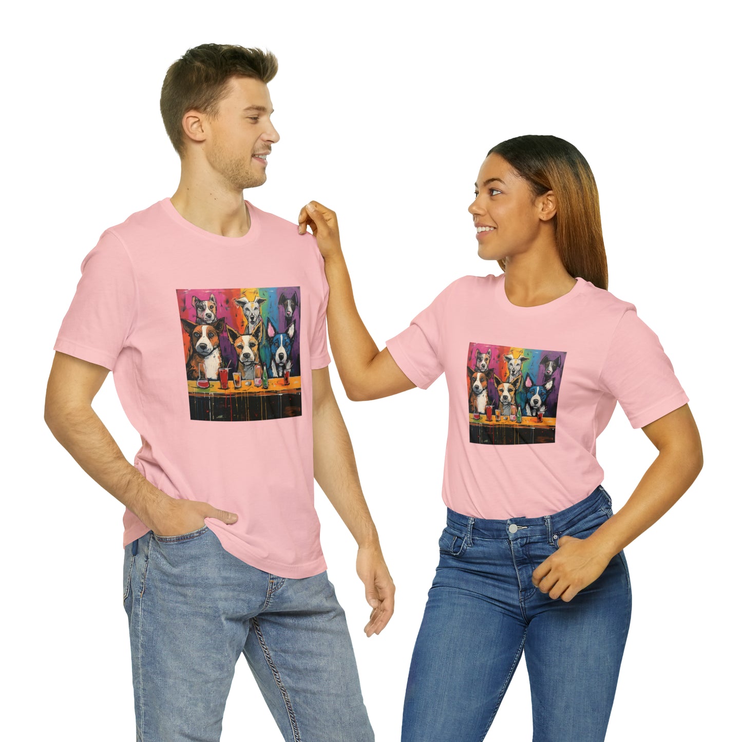 Dogs at the Bar Unisex Tee