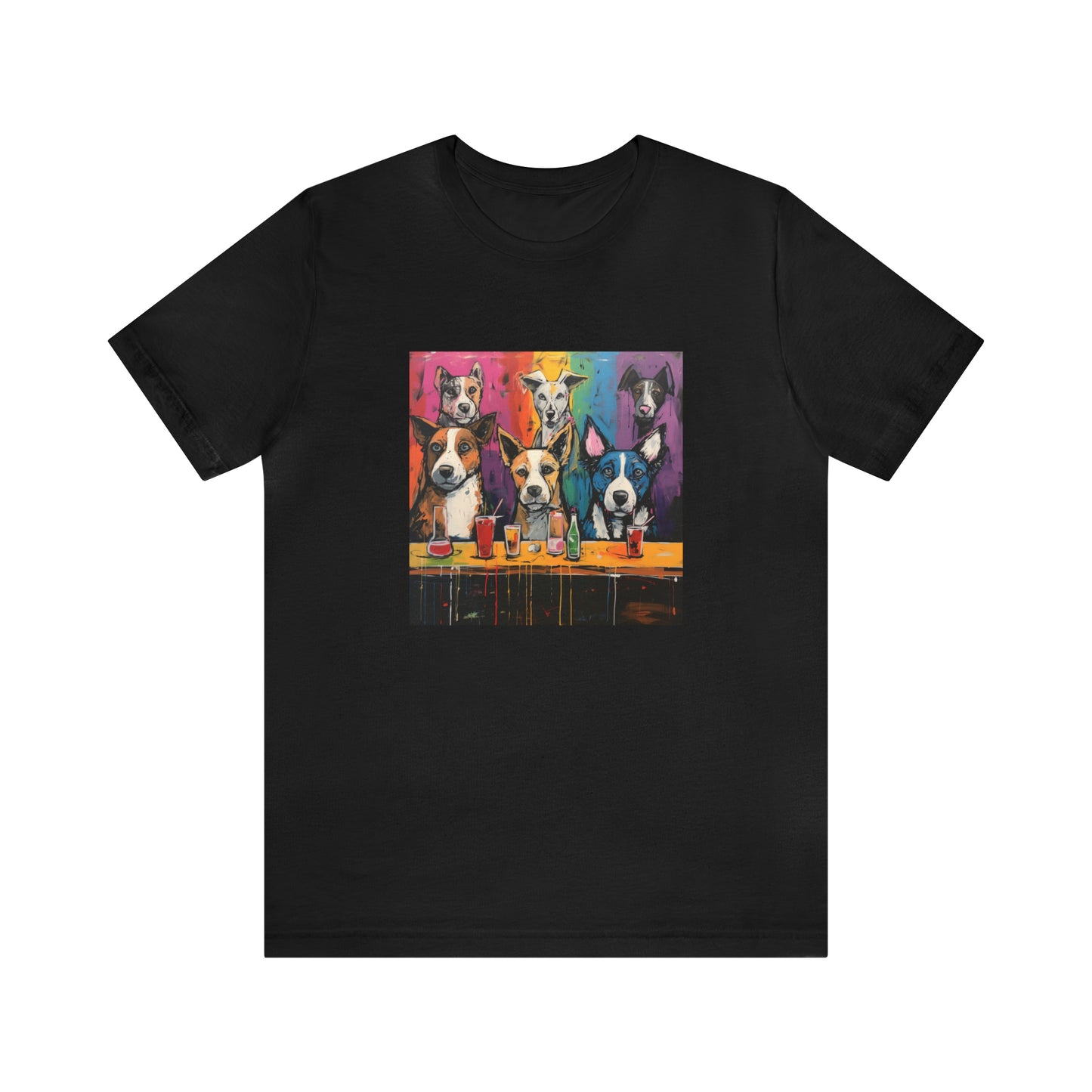 Dogs at the Bar Unisex Tee