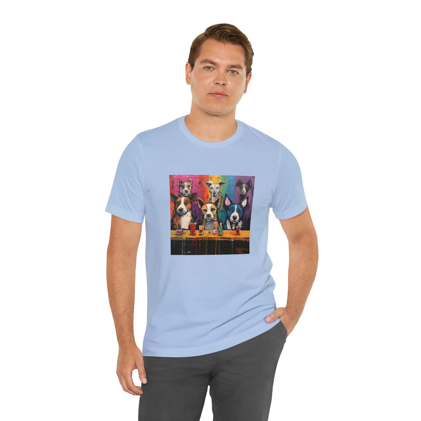 Dogs at the Bar Unisex Tee