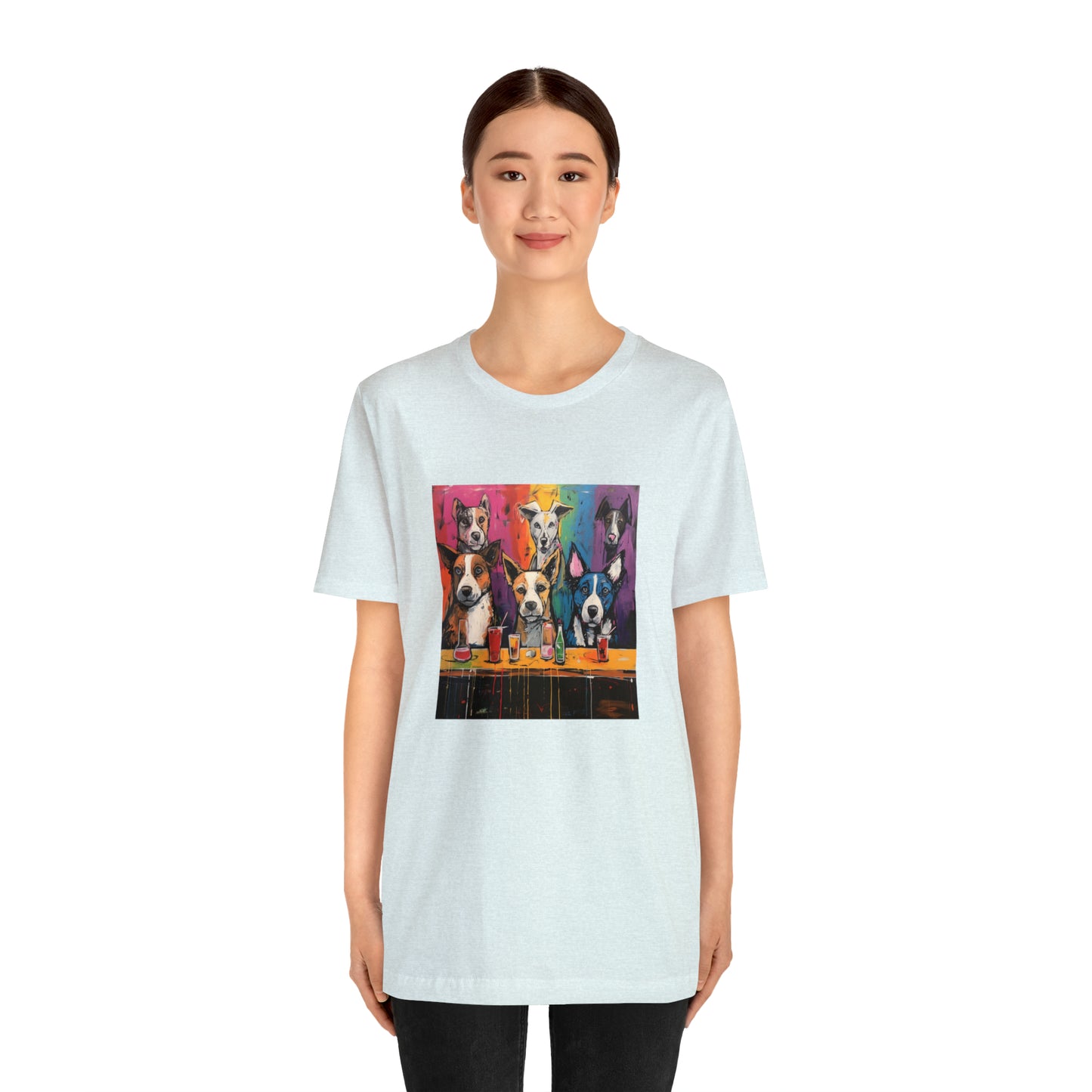 Dogs at the Bar Unisex Tee