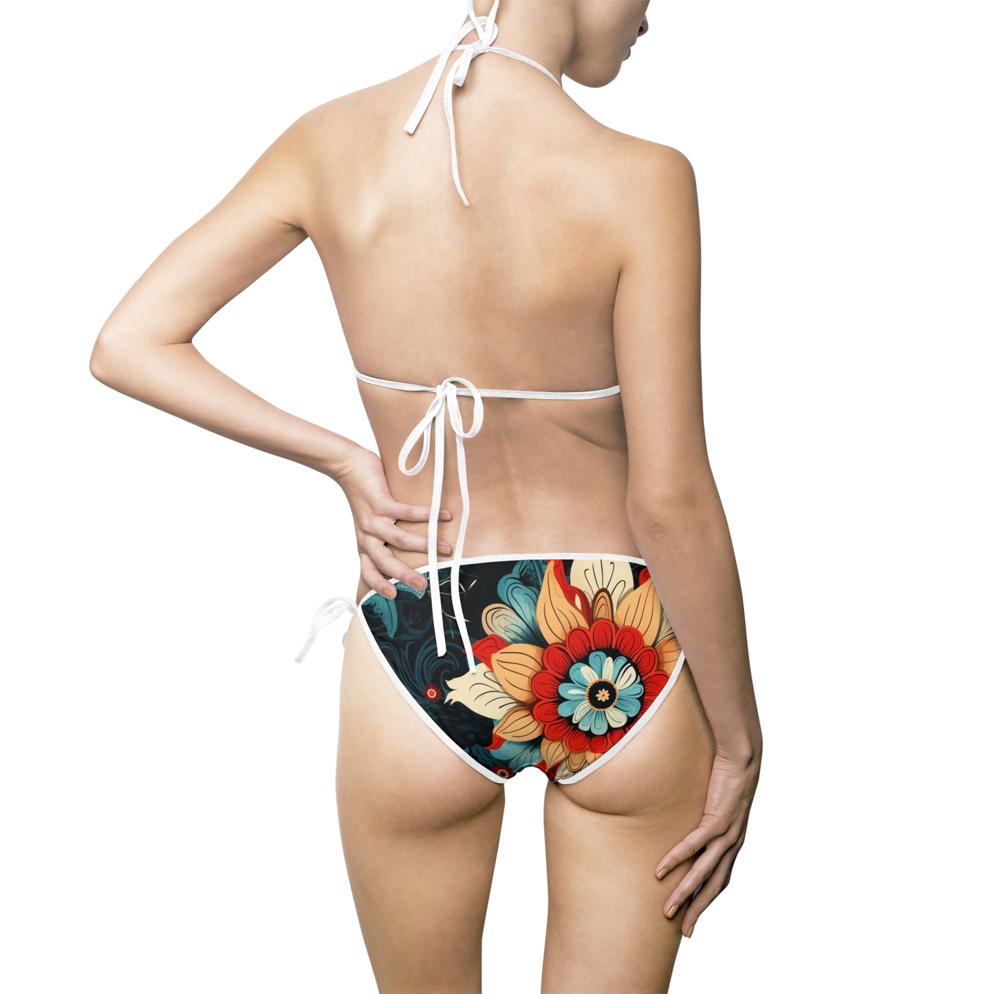Bohemian Inspired Beachwear Women's Bikini Swimsuit