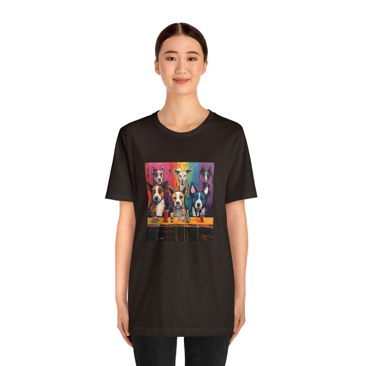 Dogs at the Bar Unisex Tee