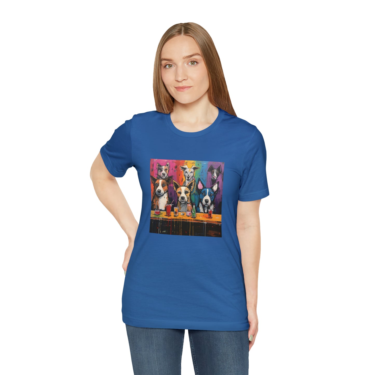 Dogs at the Bar Unisex Tee