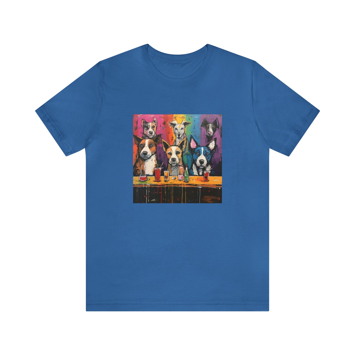 Dogs at the Bar Unisex Tee