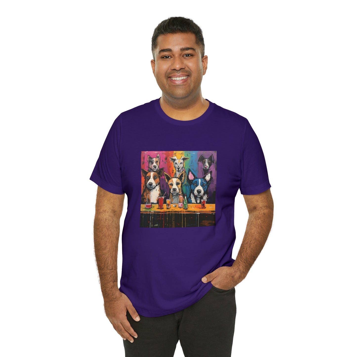 Dogs at the Bar Unisex Tee