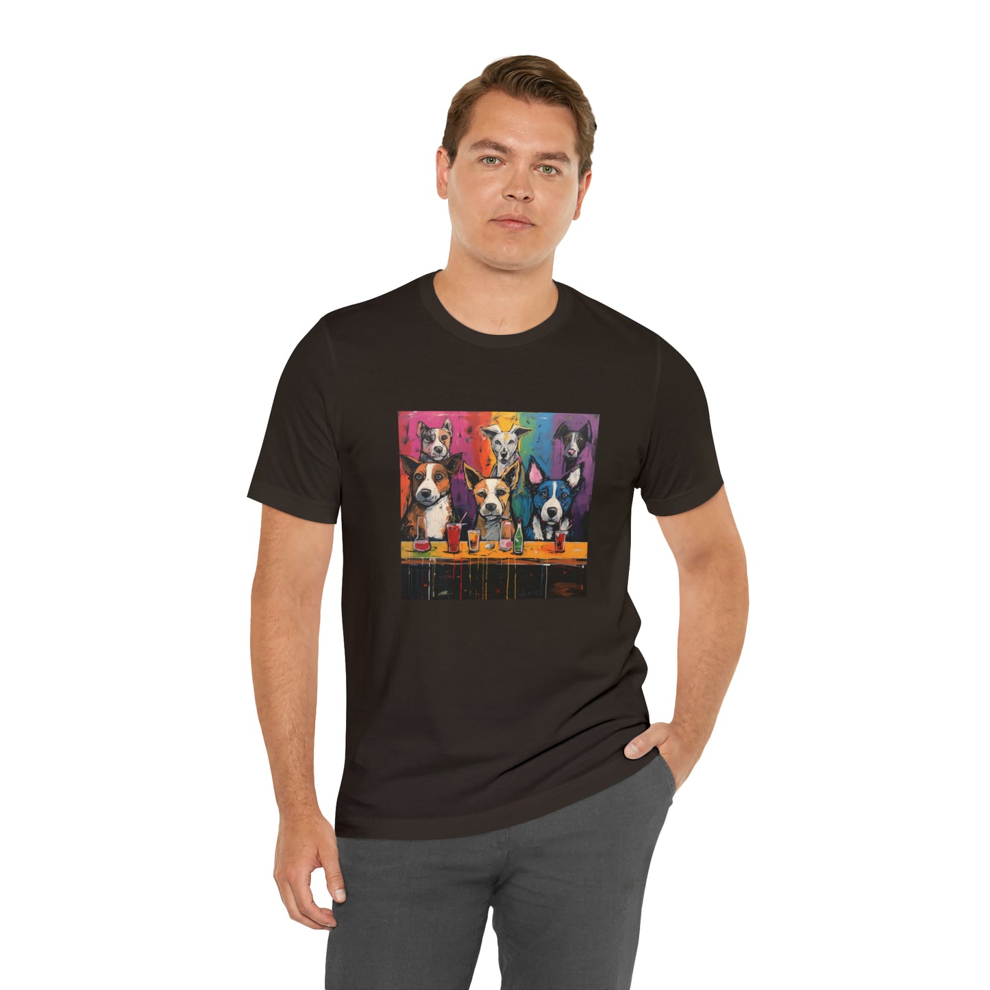 Dogs at the Bar Unisex Tee