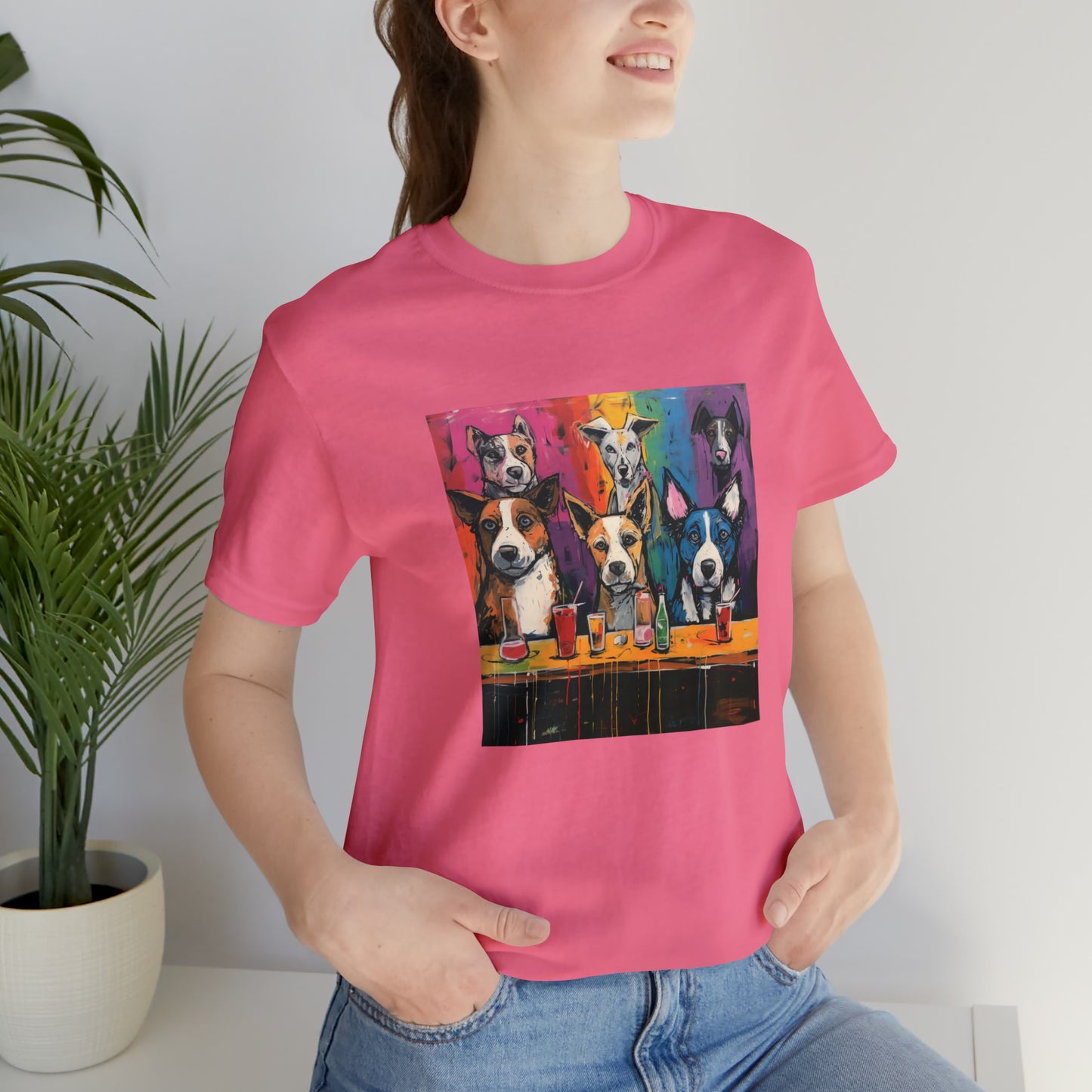 Dogs at the Bar Unisex Tee