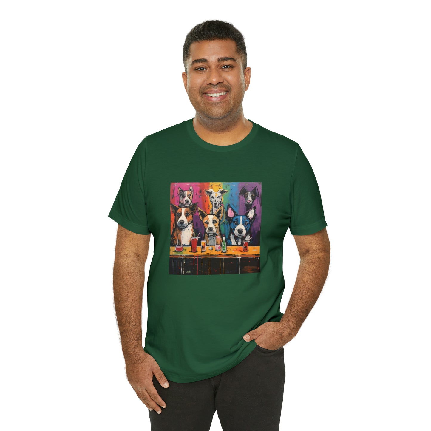 Dogs at the Bar Unisex Tee