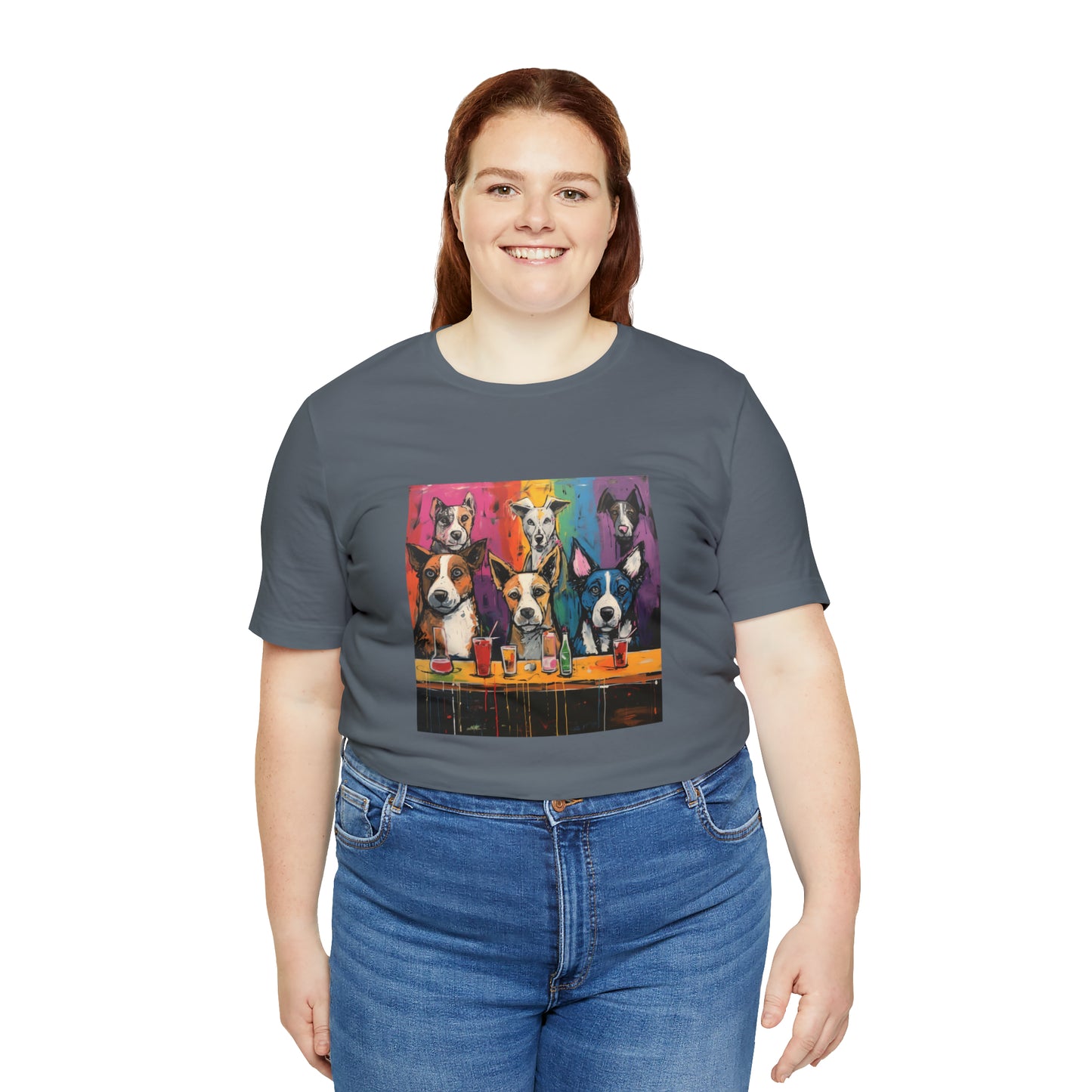 Dogs at the Bar Unisex Tee