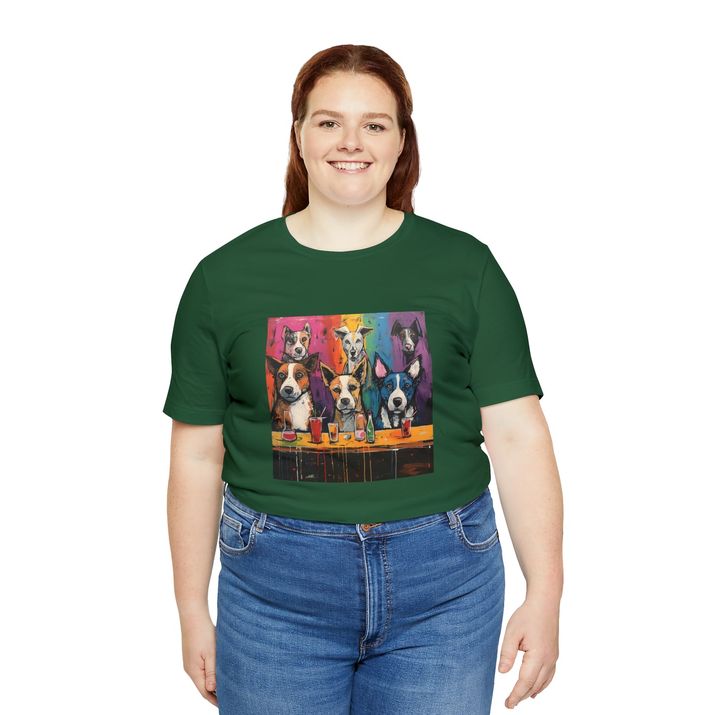 Dogs at the Bar Unisex Tee