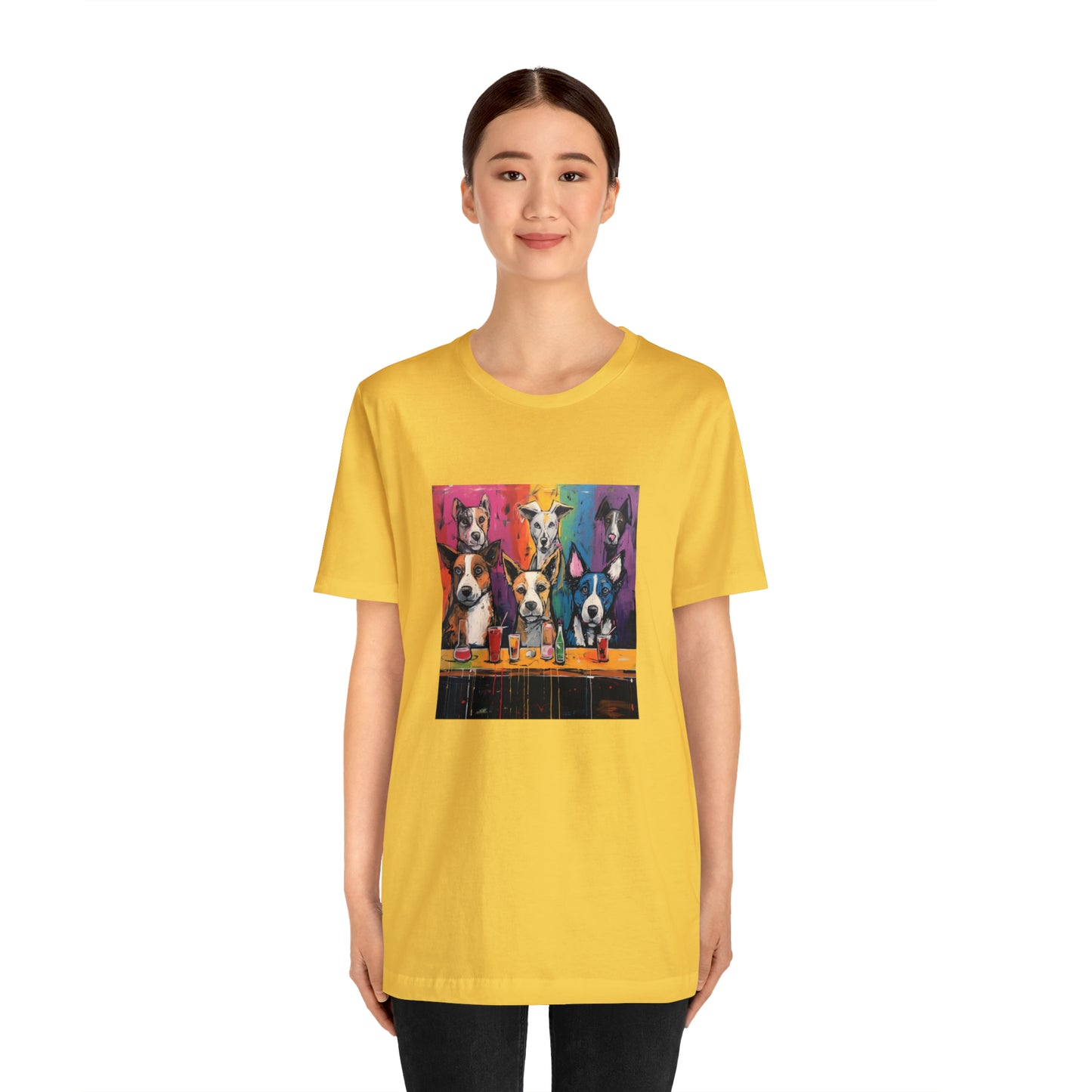 Dogs at the Bar Unisex Tee
