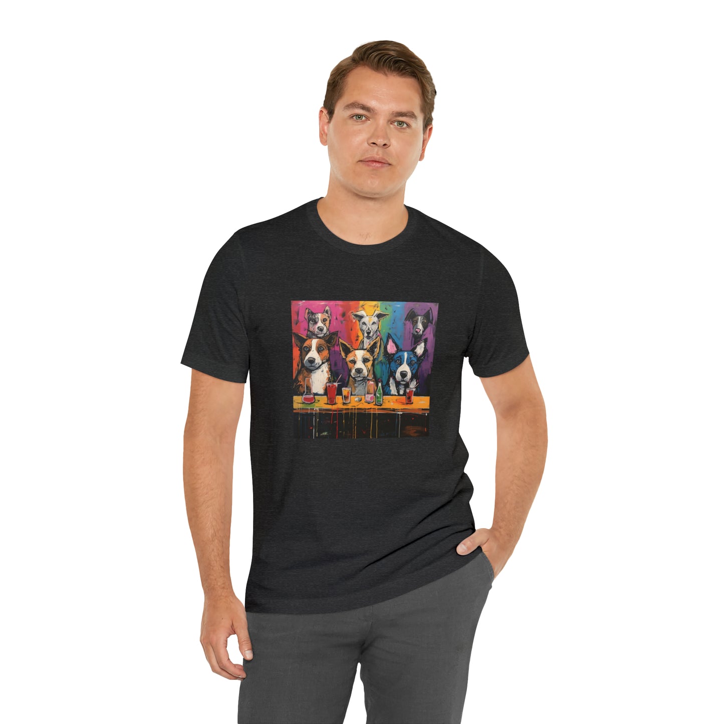 Dogs at the Bar Unisex Tee
