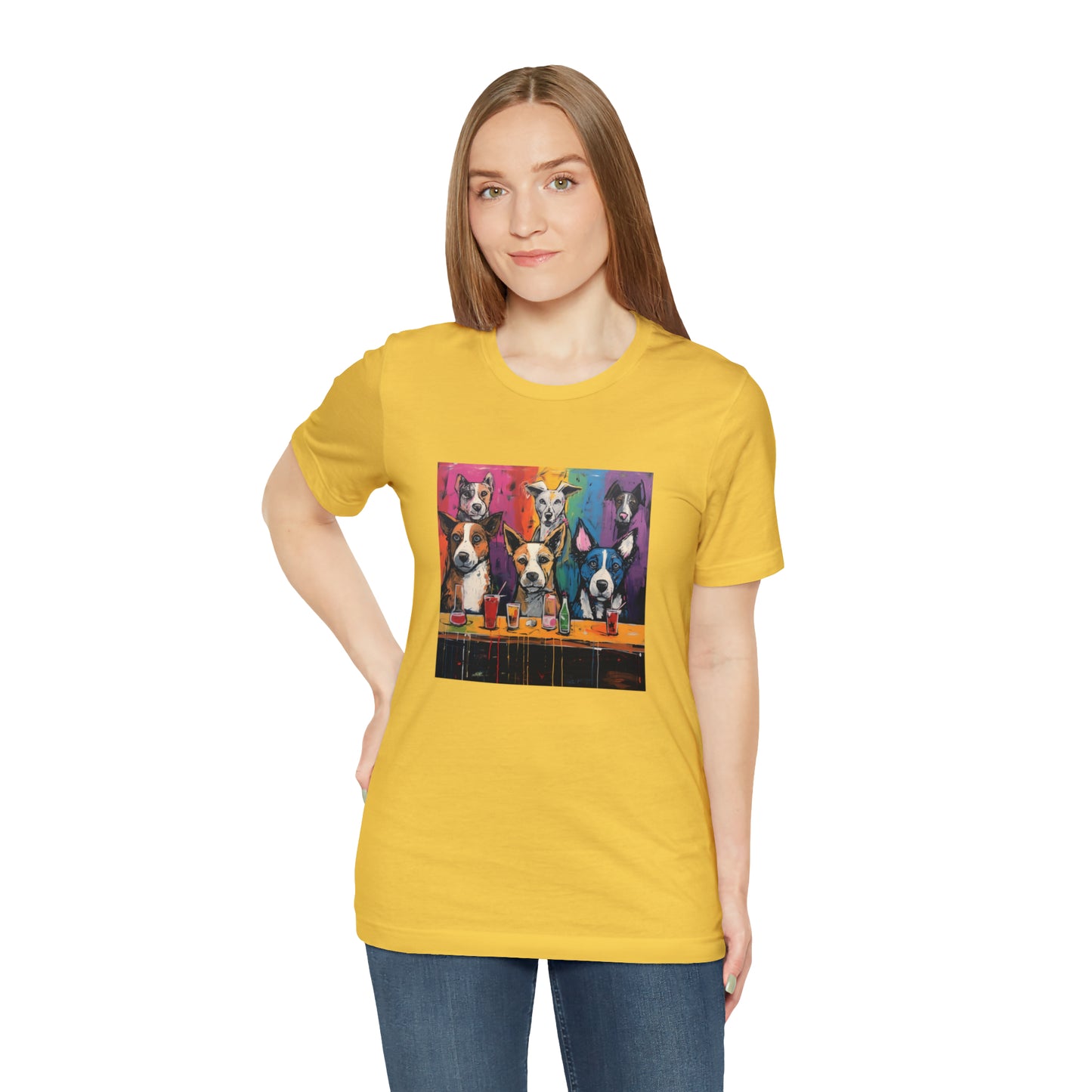 Dogs at the Bar Unisex Tee